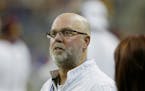 Former Minnesota football coach Jerry Kill watches from the sidelines during the first half of the Quick Lane Bowl against Central Michigan, Monday, D