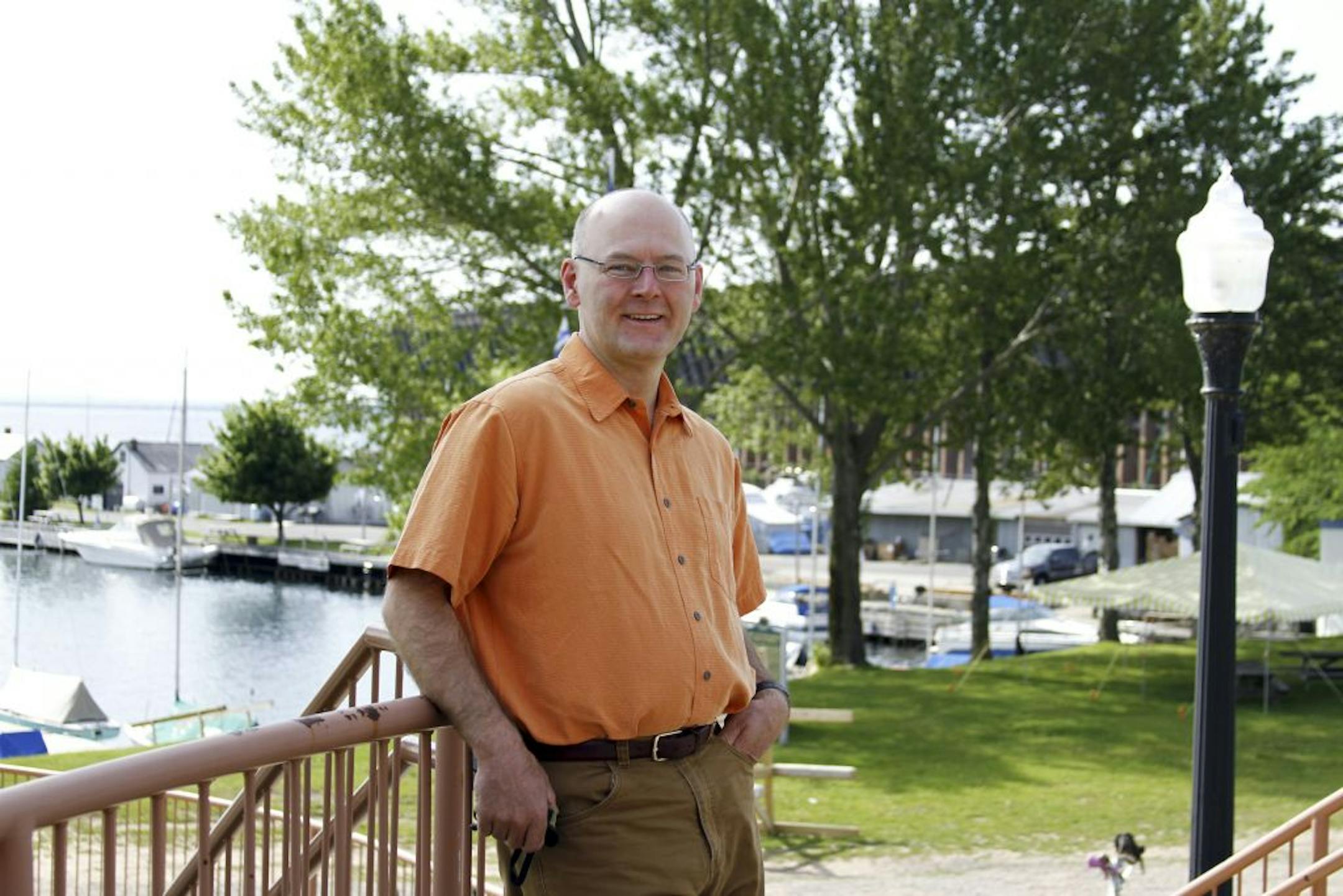 Alan Wenker, the controller for Feed Products North, a small company Maplewood, Minn., that sells minerals to animal feed mills, in Marquette, Mich., June 15, 2011. Wenker spent an entire decade engaged in stop-and-start efforts to find a better investment plan for himself and the 25 or so colleagues he has today.
