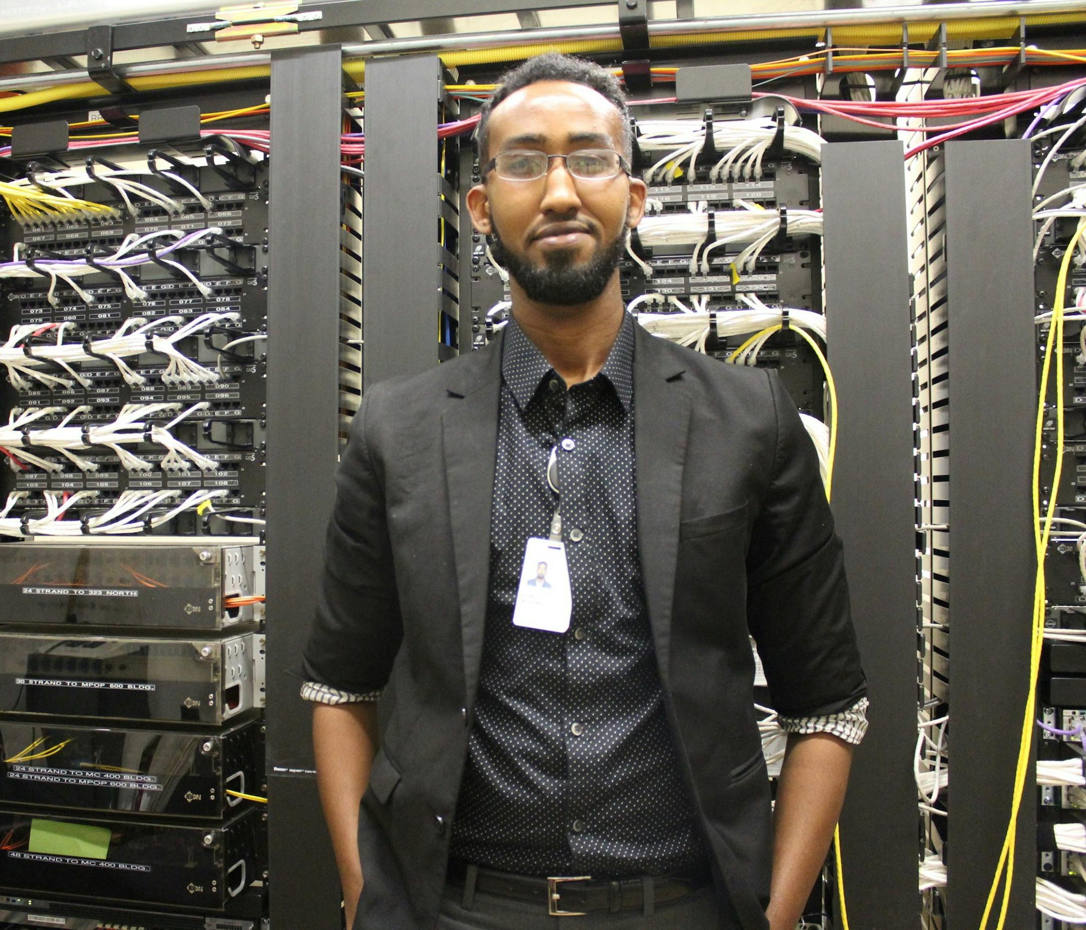 Ahmed Mohamed, an IT intern at Fairview Health Services, graduated from technology classes last year provided by the IT-Ready career program of the computer industry that is part of the Minneapolis-started MSP TechHire program that has graduated 439 nontraditional IT students to good jobs with dozens of area employers since 2013.