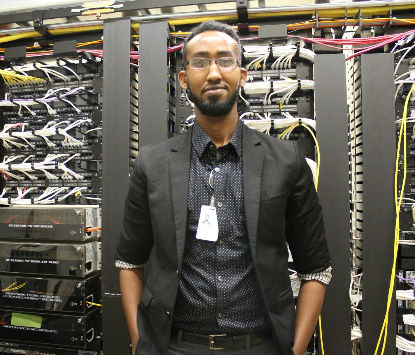 Ahmed Mohamed, an IT intern at Fairview Health Services, graduated from technology classes last year provided by the IT-Ready career program of the computer industry that is part of the Minneapolis-started MSP TechHire program that has graduated 439 nontraditional IT students to good jobs with dozens of area employers since 2013.