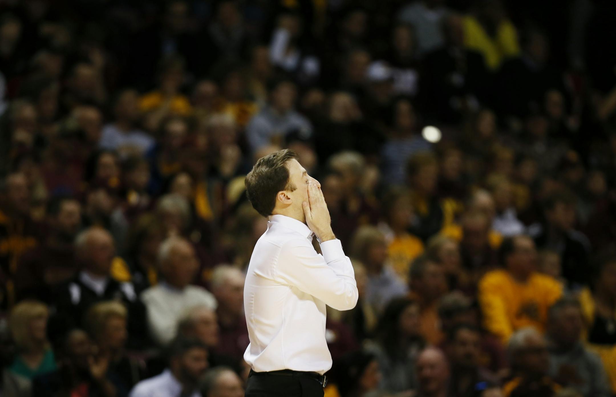 Gophers coach Richard Pitino.