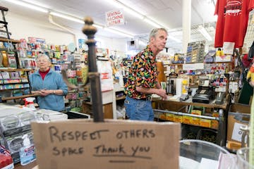 Michael Sauser, who's family has run Sauser&#xd5;s Hardware since 1909, says a run on chest freezers and household supplies has contributed to unseaso