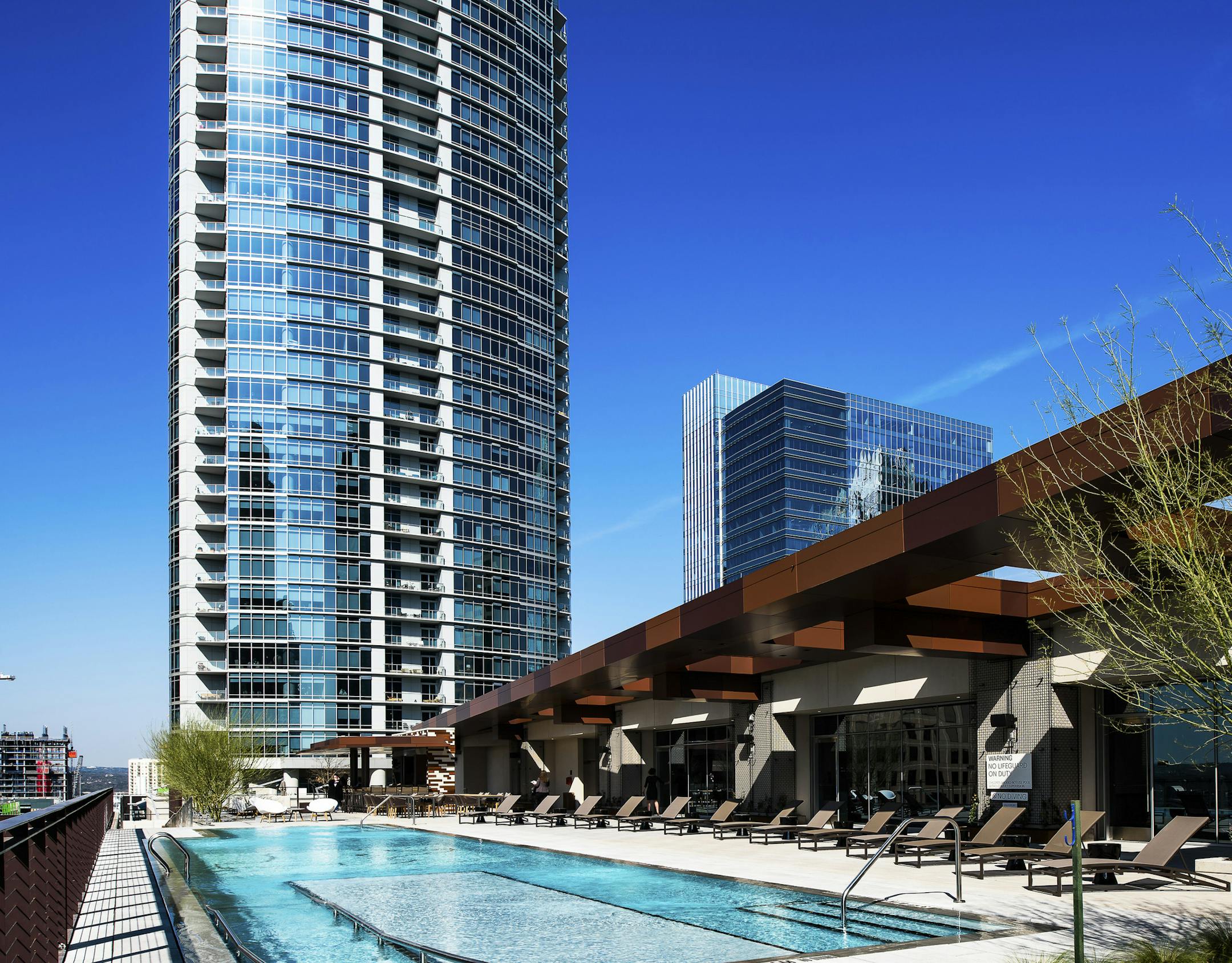 -- PHOTO MOVED IN ADVANCE AND NOT FOR USE - ONLINE OR IN PRINT - BEFORE NOV. 15, 2015. -- In an undated handout photo, the JW Marriott Hotel in downtown Austin, Texas. With 1,012 guest rooms, the new conference-friendly hotel is the largest in the city and the company’s second largest in the world. (John Pesina via The New York Times) -- NO SALES; FOR EDITORIAL USE ONLY WITH STORY SLUGGED TEXAS-AUSTIN-HOTEL BY KERRY. ALL OTHER USE PROHIBITED. --