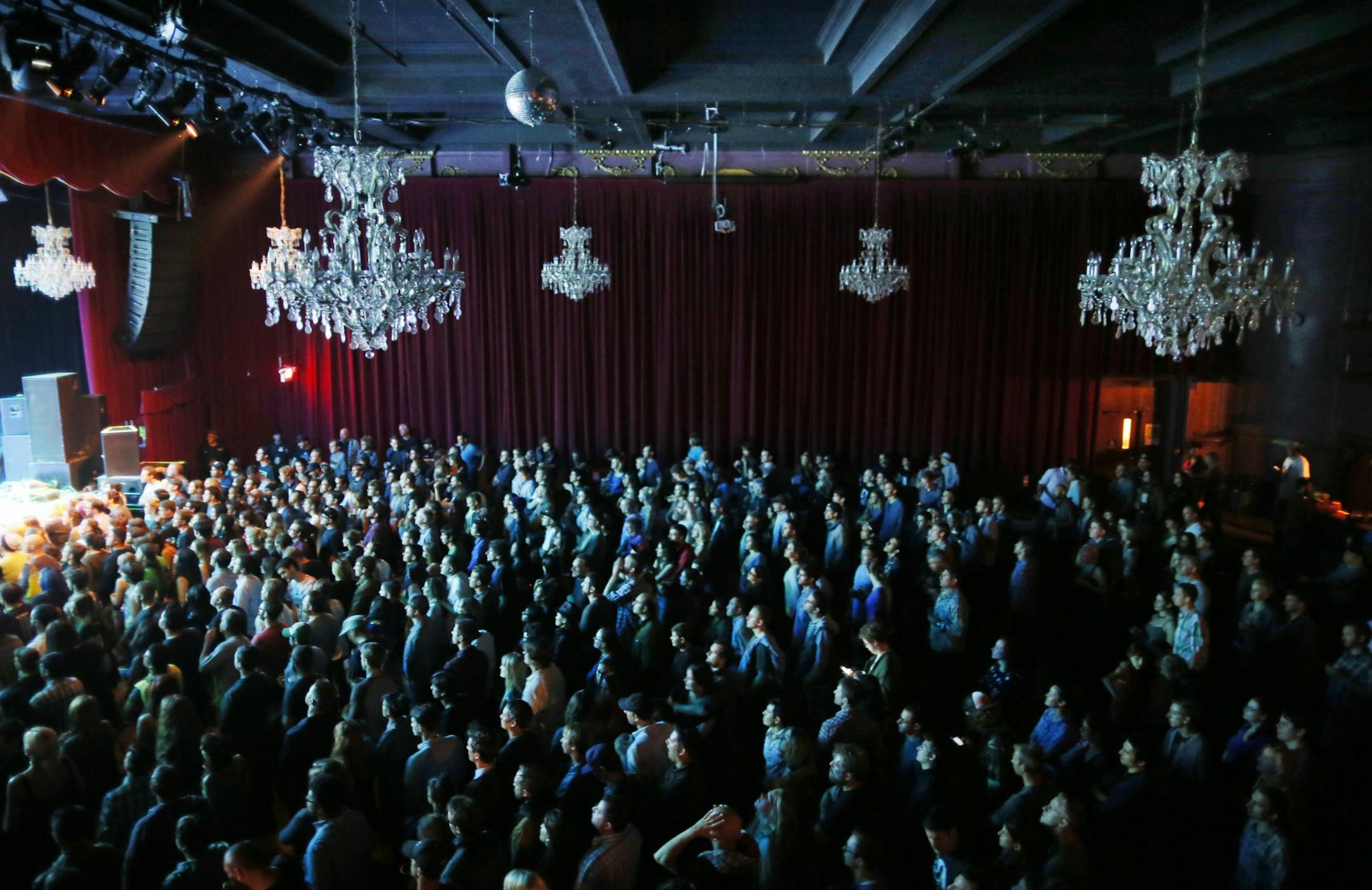 The Fillmore after a recent show. Photos of historic rock sites in San Francisco , CA.