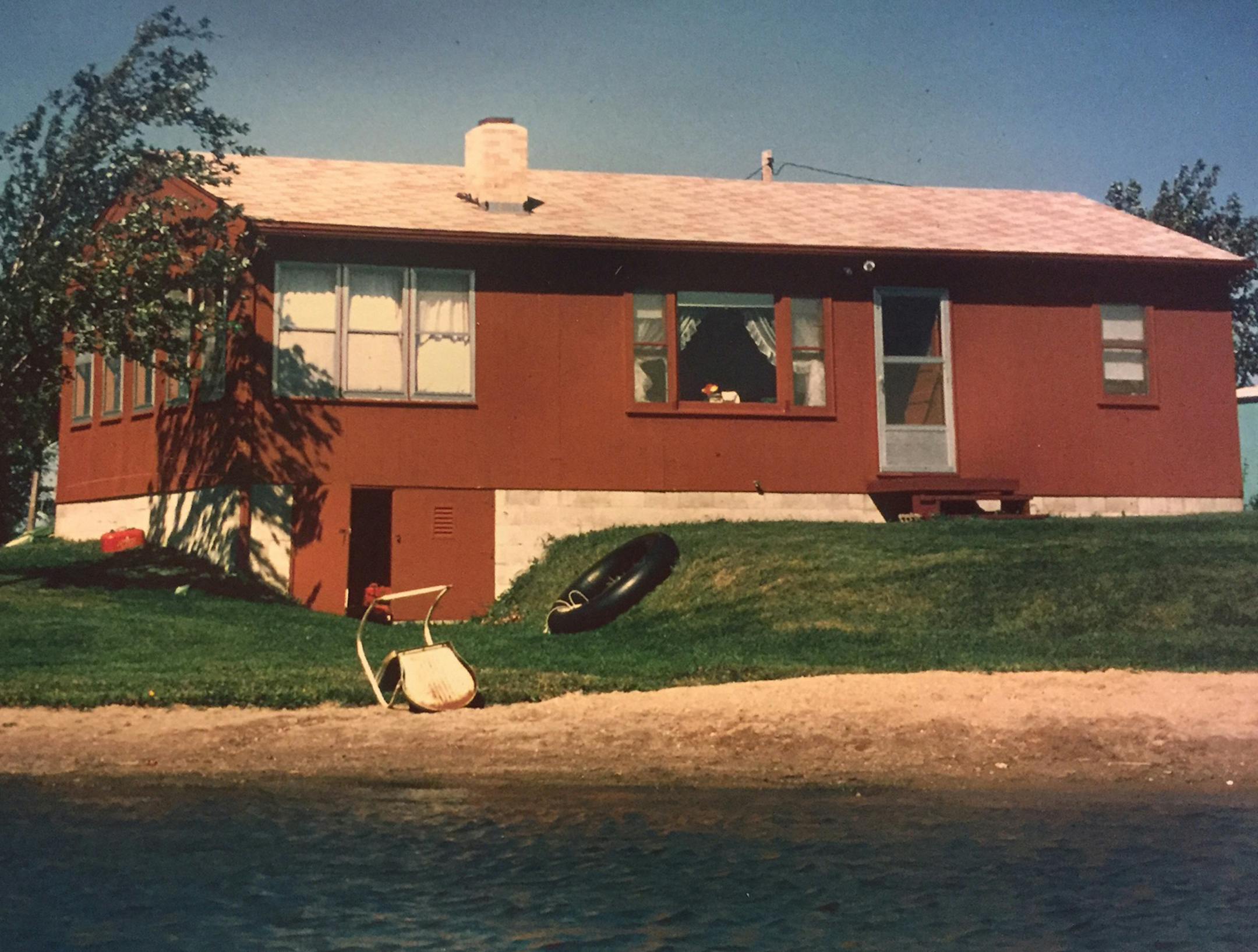 Patricia Milun, Mendota Heights, cabin for Outdoors Weekend.