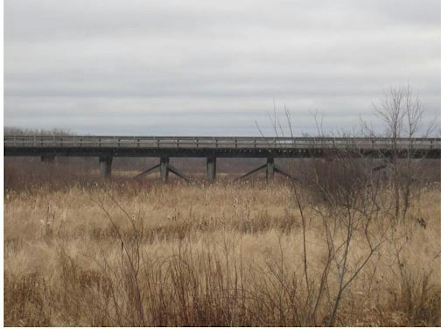 The Blackduck Trestle, while no longer was carrying train traffic, was used for recreational purposes until it was set on fire.