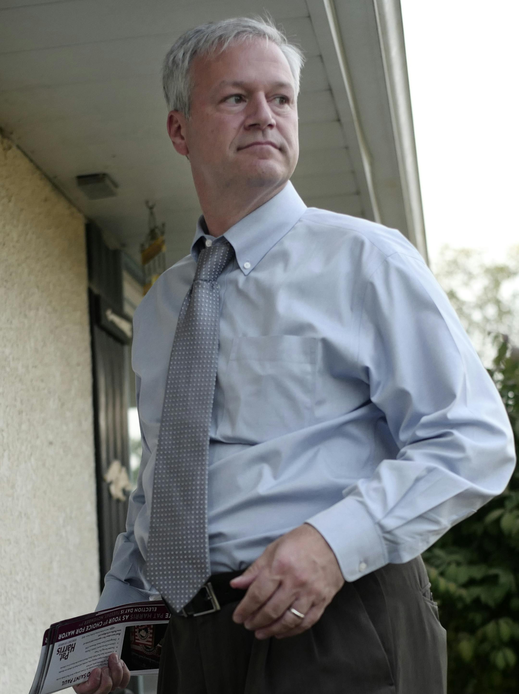 St. Paul mayoral candidate Pat Harris went to several homes in Jan Bostrom's neighborhood. ] "Women for Harris Wednesday" is a weekly door knock hosted by Campaign Co-Chair, Nancy Haas, and Donna Swanson. They pretty consistently have had a good group and alternate between Donna's home in Ward 2, Nancy's home in Ward 5 and now Jan's home in Ward 6. Richard.tsong-taatarii@startribune.com