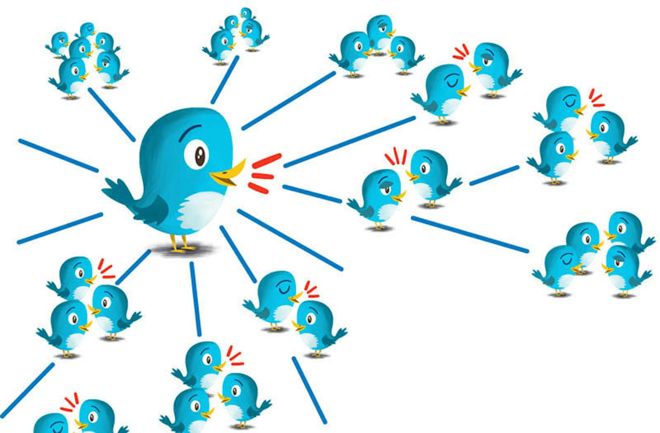 Illustration: Twitter tweeps.