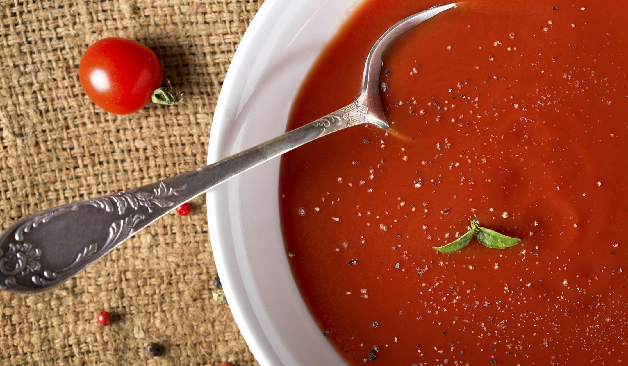 Tomato soup from istock