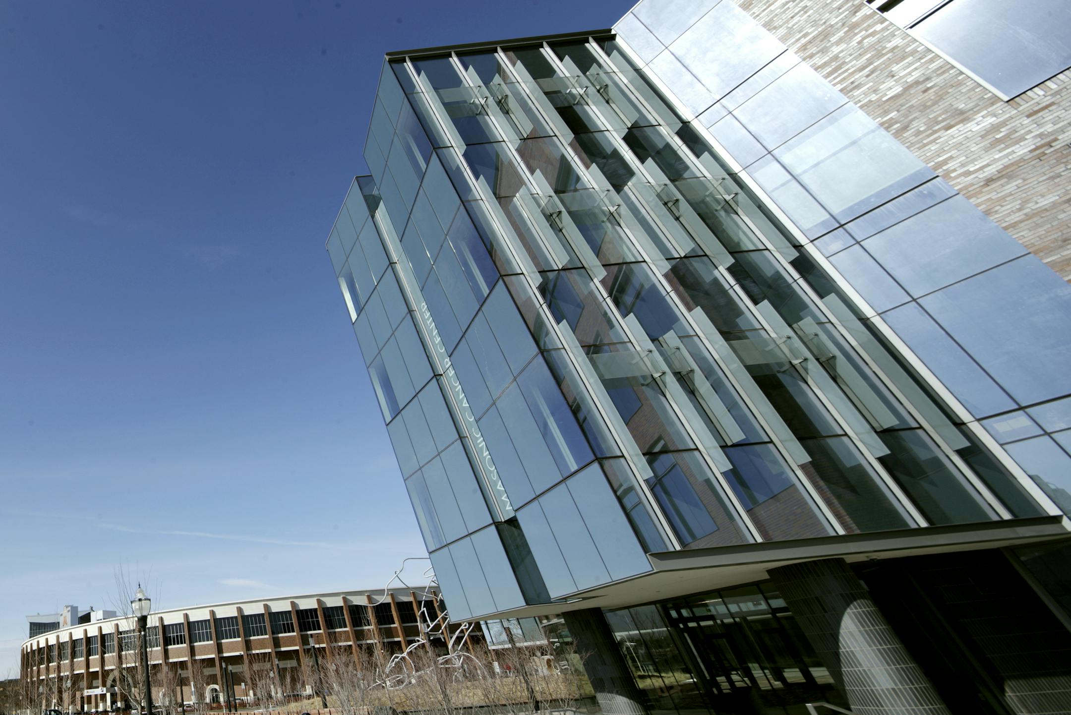 The University of Minnesota’s Cancer and Cardiovascular Research Building.