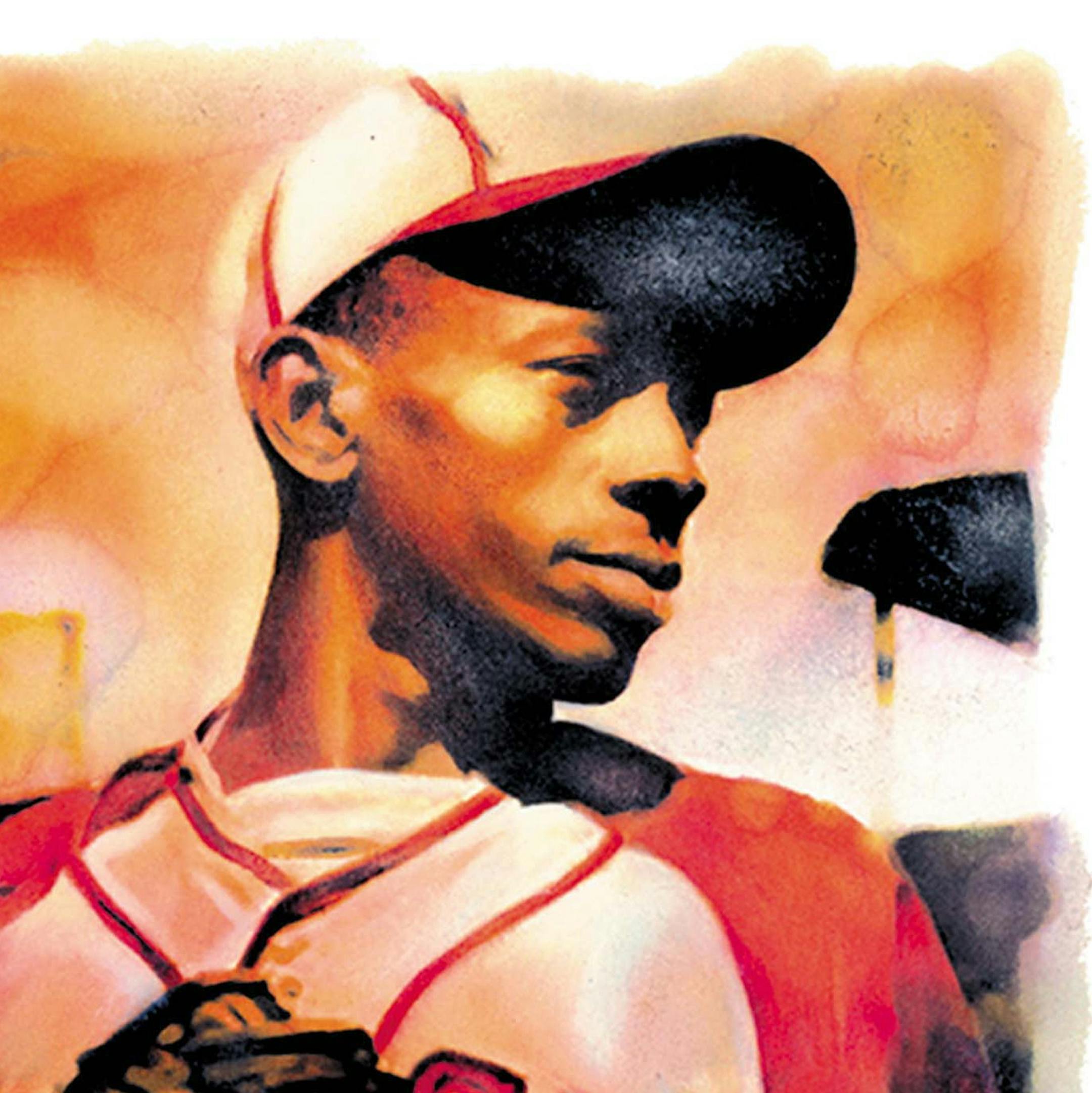 300 dpi 3 col x 8 in / 146x203 mm / 497x691 pixels Michael Hogue color illustration of Leroy ""Satchel"" Paige, the first Negro Leagues star inducted into the Baseball Hall of Fame. The Dallas Morning News 2004 <p> KEYWORDS: krtedonly leroy satchel paige negro baseball league leagues krtnational national krtsports sports krtbaseball krtmlb mlb major league hall of fame krtussports u.s. us united states krt actitud africano americano baseball beisbol da contributed deporte discrimination discrimi