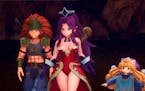 Duran, from left, Angela and Charlotte are balanced team with a respective melee attacker, spell caster and healer. (Square Enix/TNS) ORG XMIT: 167186