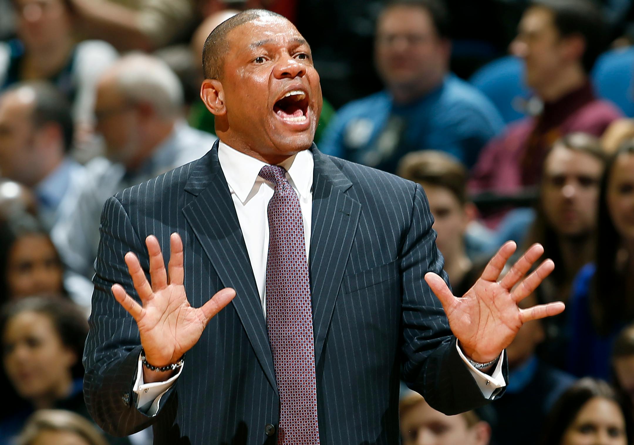 Los Angeles Clippers coach Doc Rivers