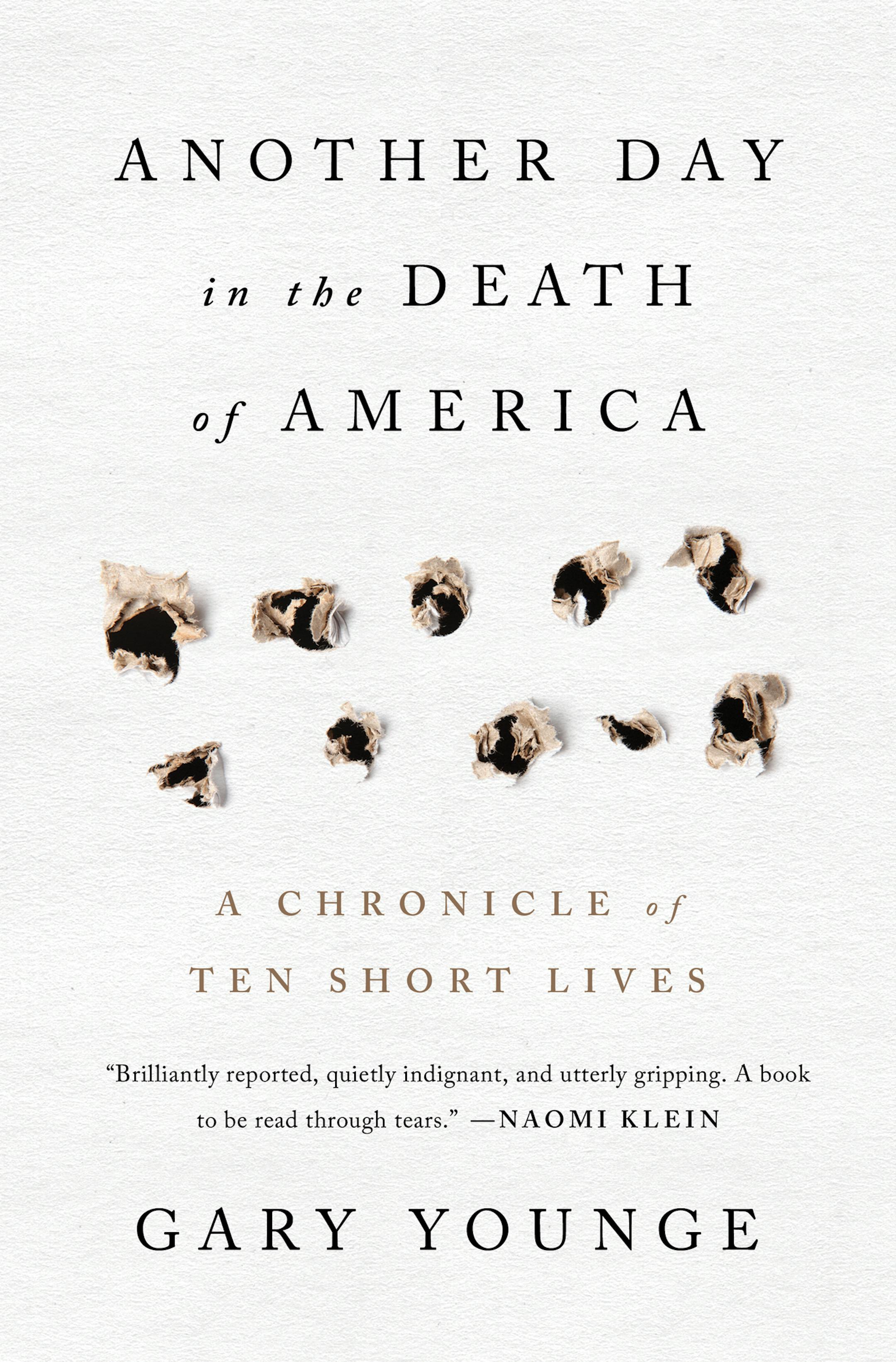 "Another Day in the Death of America," by Gary Younge