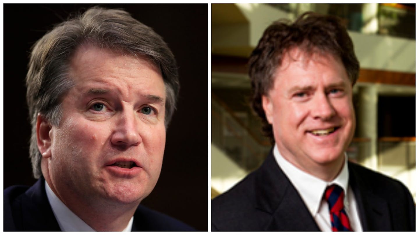 Brett Kavanaugh and Mark Osler.