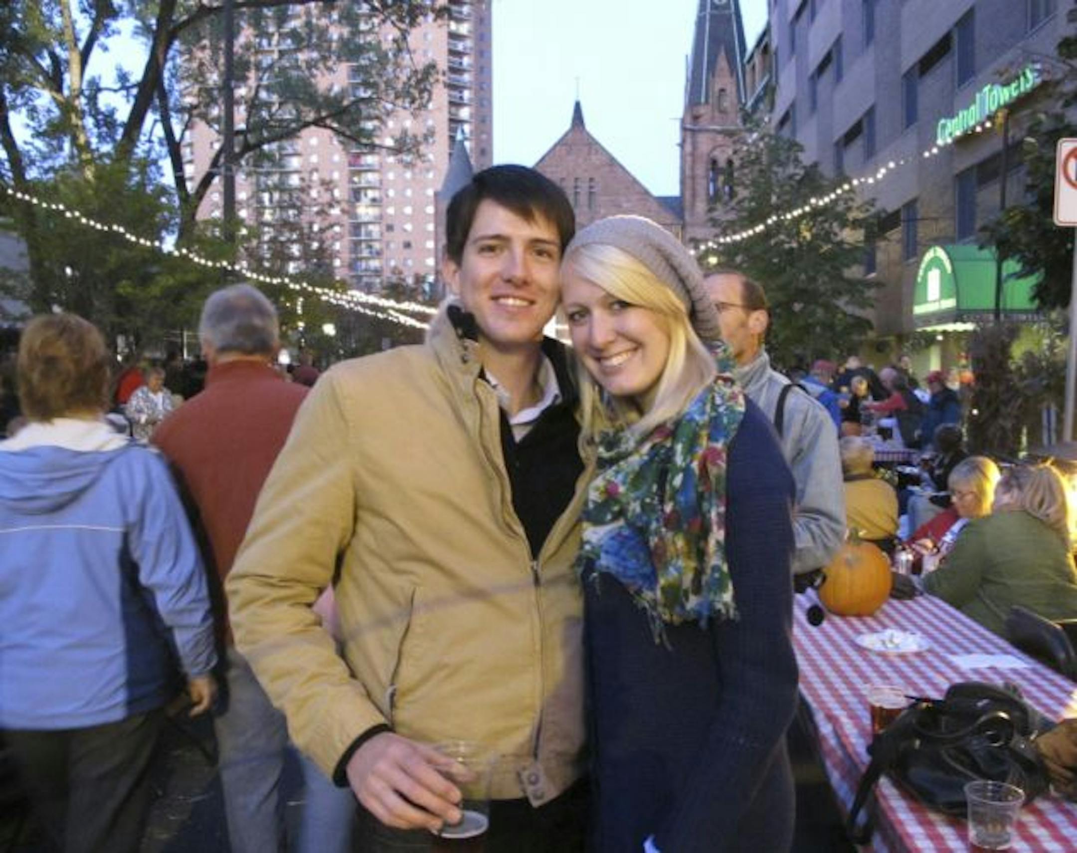 Kevin Thies and Sigrid Espe