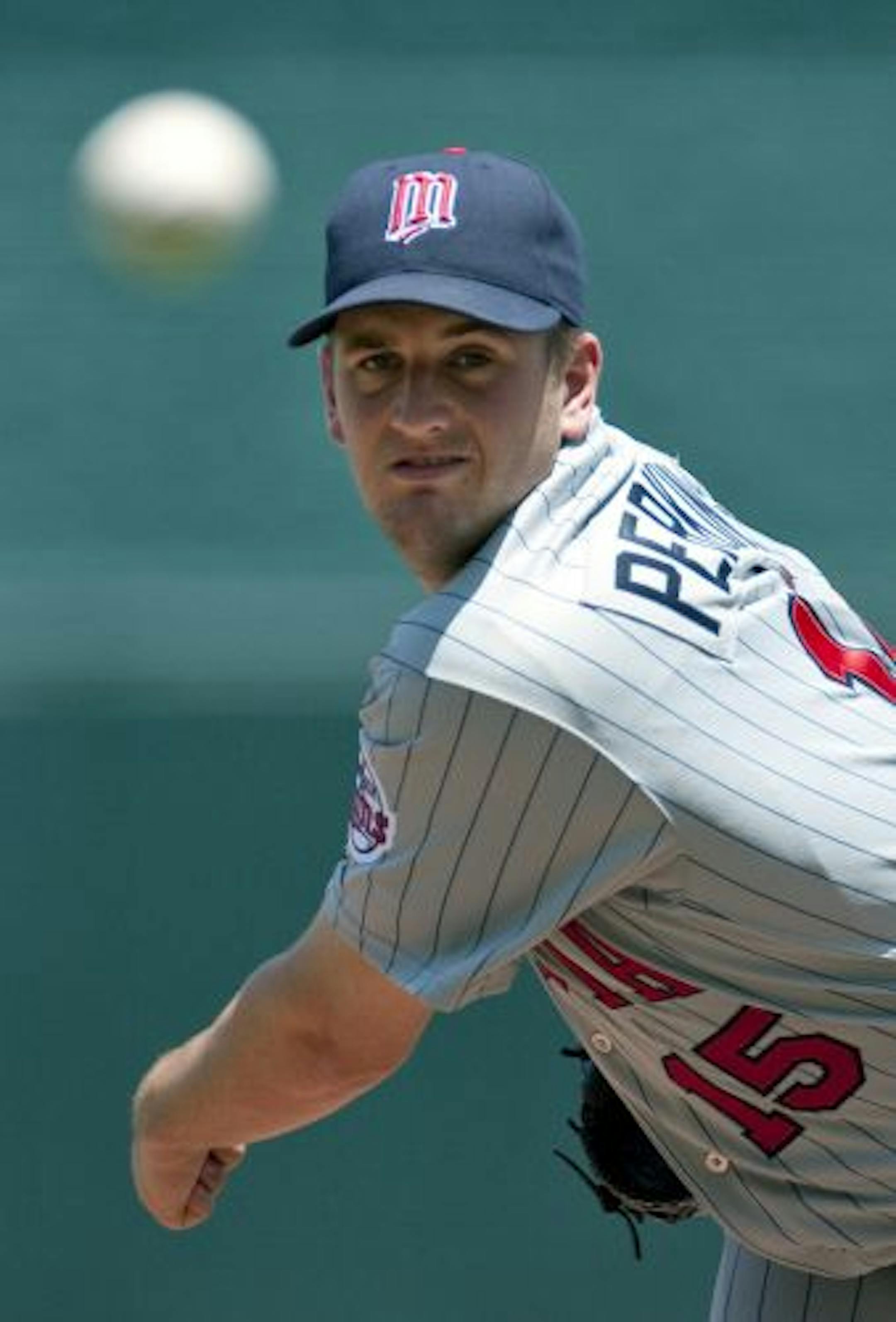 Twins lefthander Glen Perkins