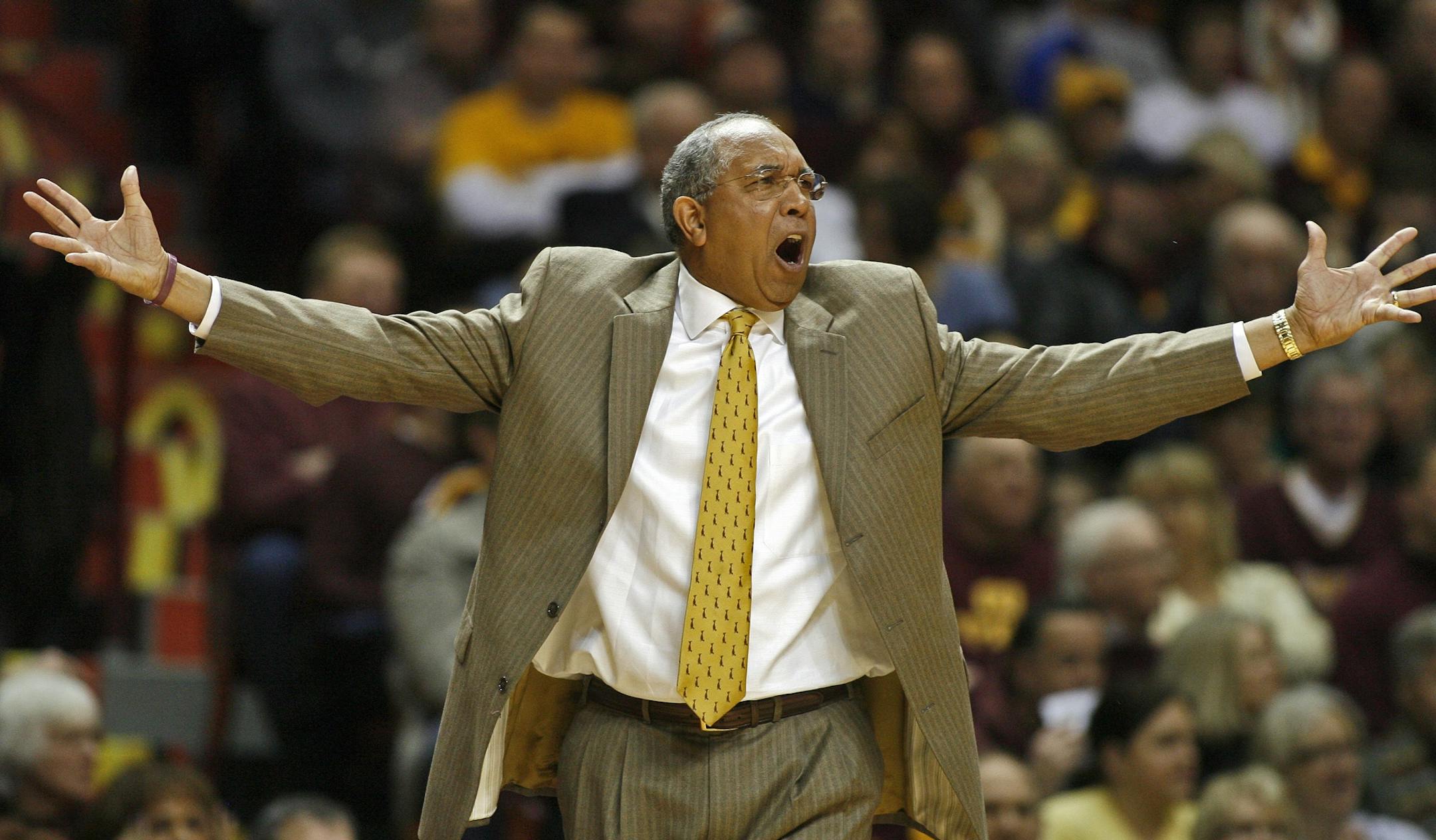 Gophers coach Tubby Smith