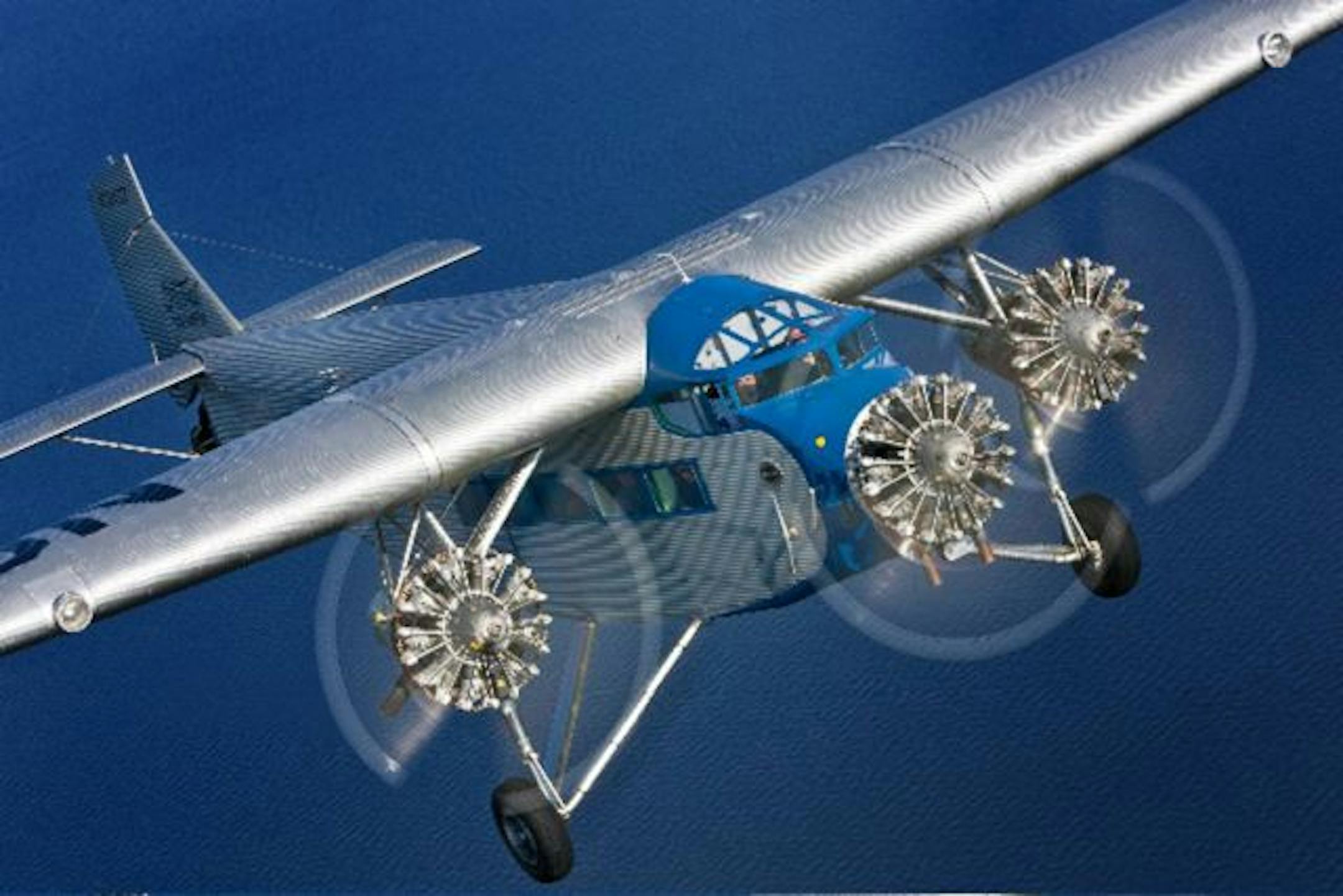 Ford Tri-Motor airplane that is coming to the Twin Cities