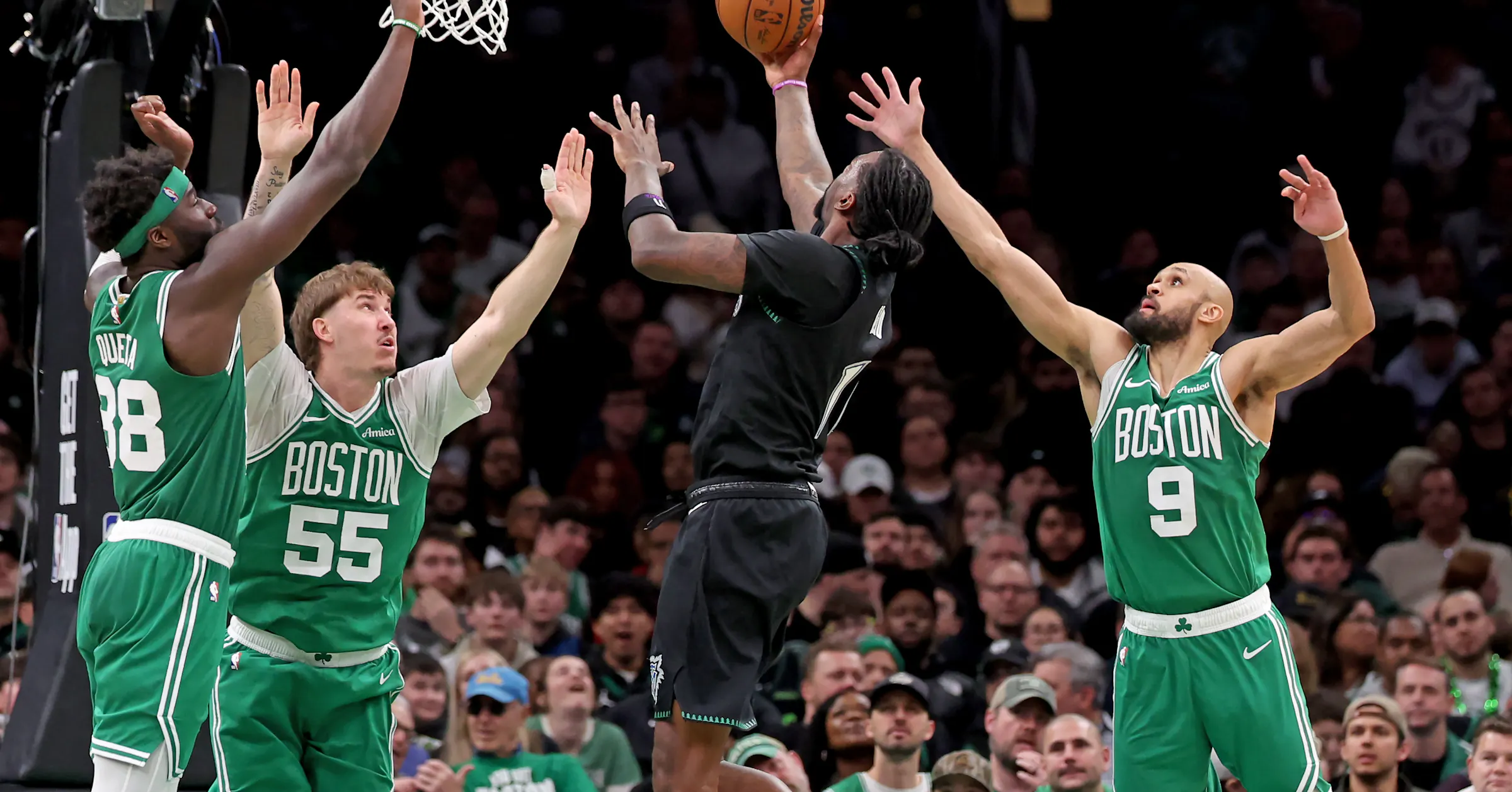 Min Wolves Logo Minnesota Timberwolves beat Celtics 102-92, win in Boston for first ...