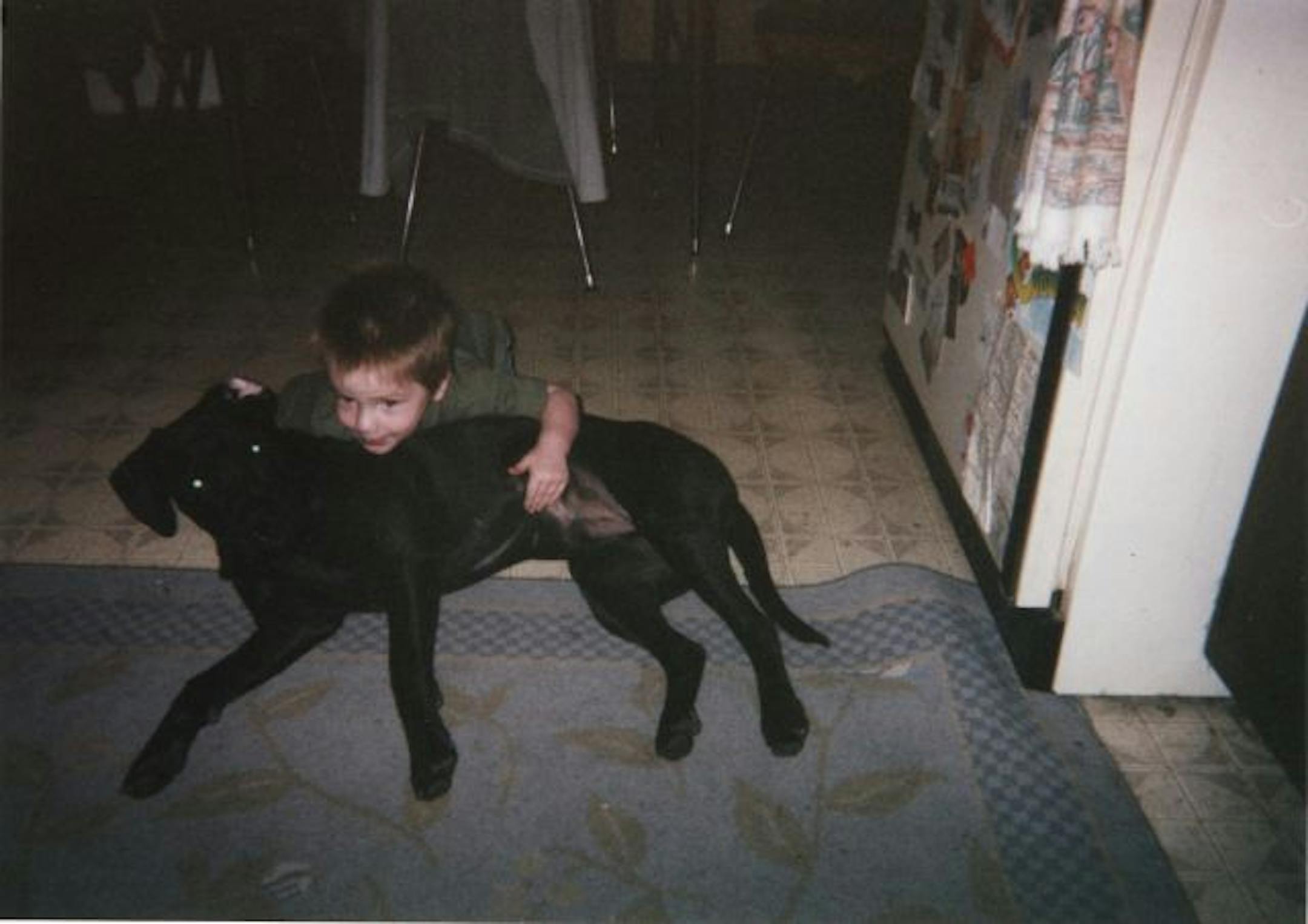 Kolton Alger, Brenda Radack's 6 year-old son especially misses Vinny.