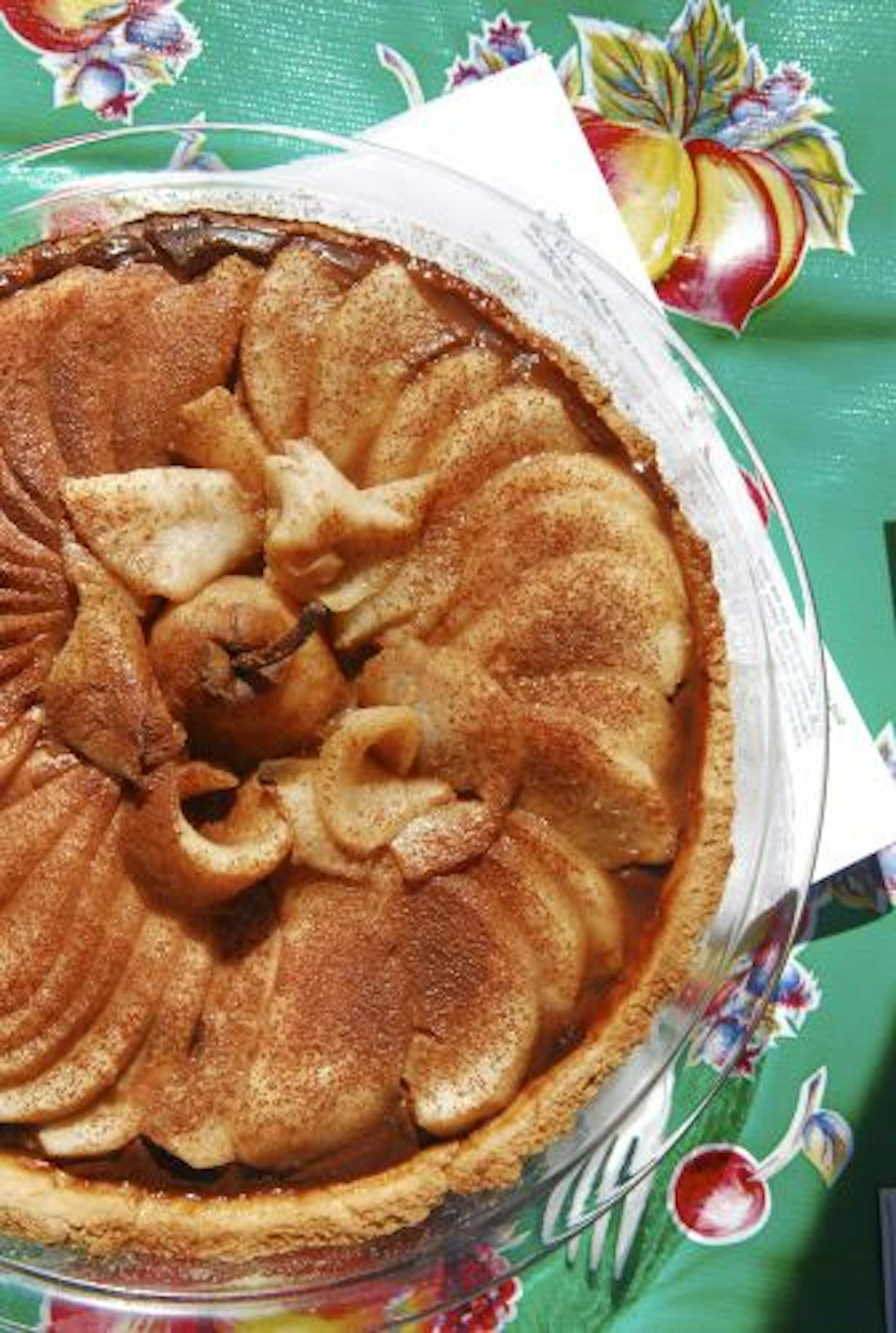 A pear torte