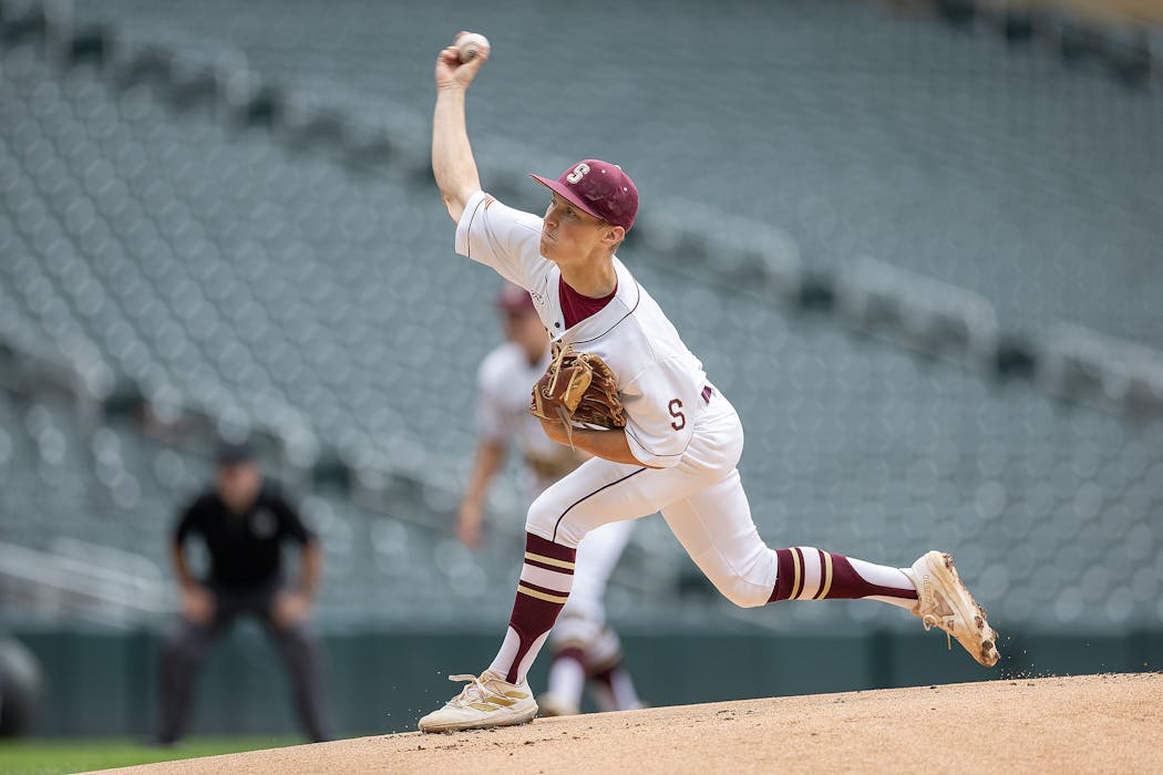 Jakob Nachreiner threw a four-hitter while striking out 11, had three hits and scored two runs.