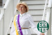 Still fighting: Betty Folliard, former legislator and activist for the Equal Rights Amendment, sees the ERA as an extension of women's suffrage.