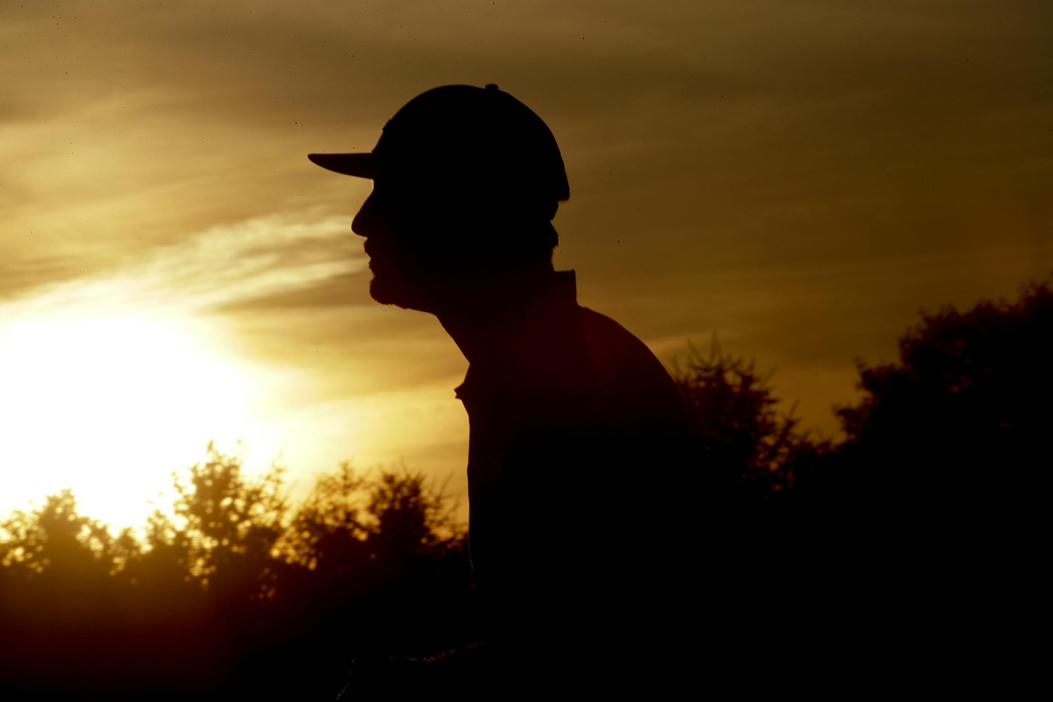 Dustin Johnson walked off the 12th tee during the third round of the U.S. Open at Oakmont Country Club on Saturday.