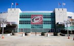 A view of PNC Arena, home of the Carolina Hurricanes, in Raleigh, North Carolina. (Jerry Coli/Dreamstime/TNS) ORG XMIT: 69149549W