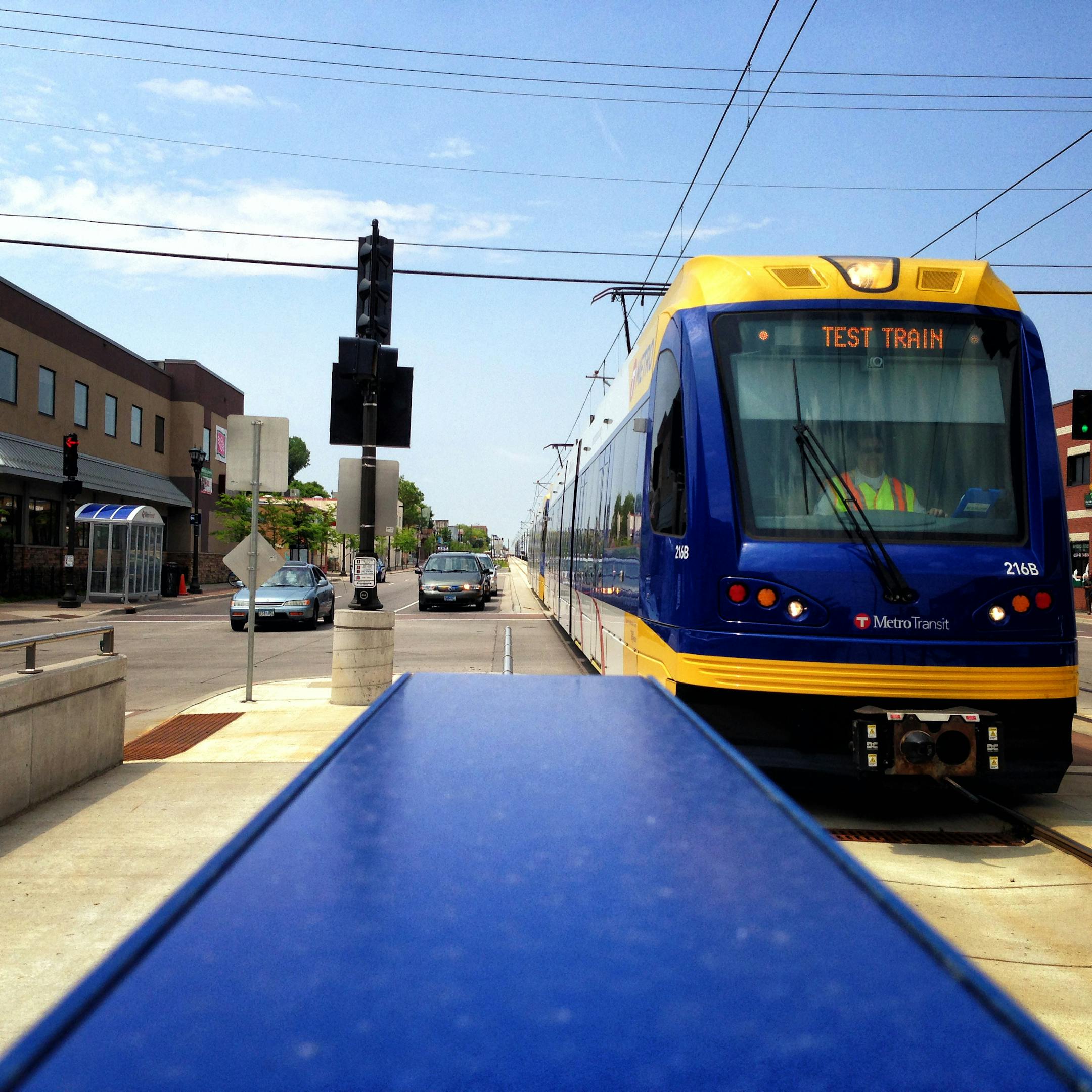 Scenes from the Green Line in St. Paul. Wednesday June 11, 2014 ] GLEN STUBBE * gstubbe@startribune.com