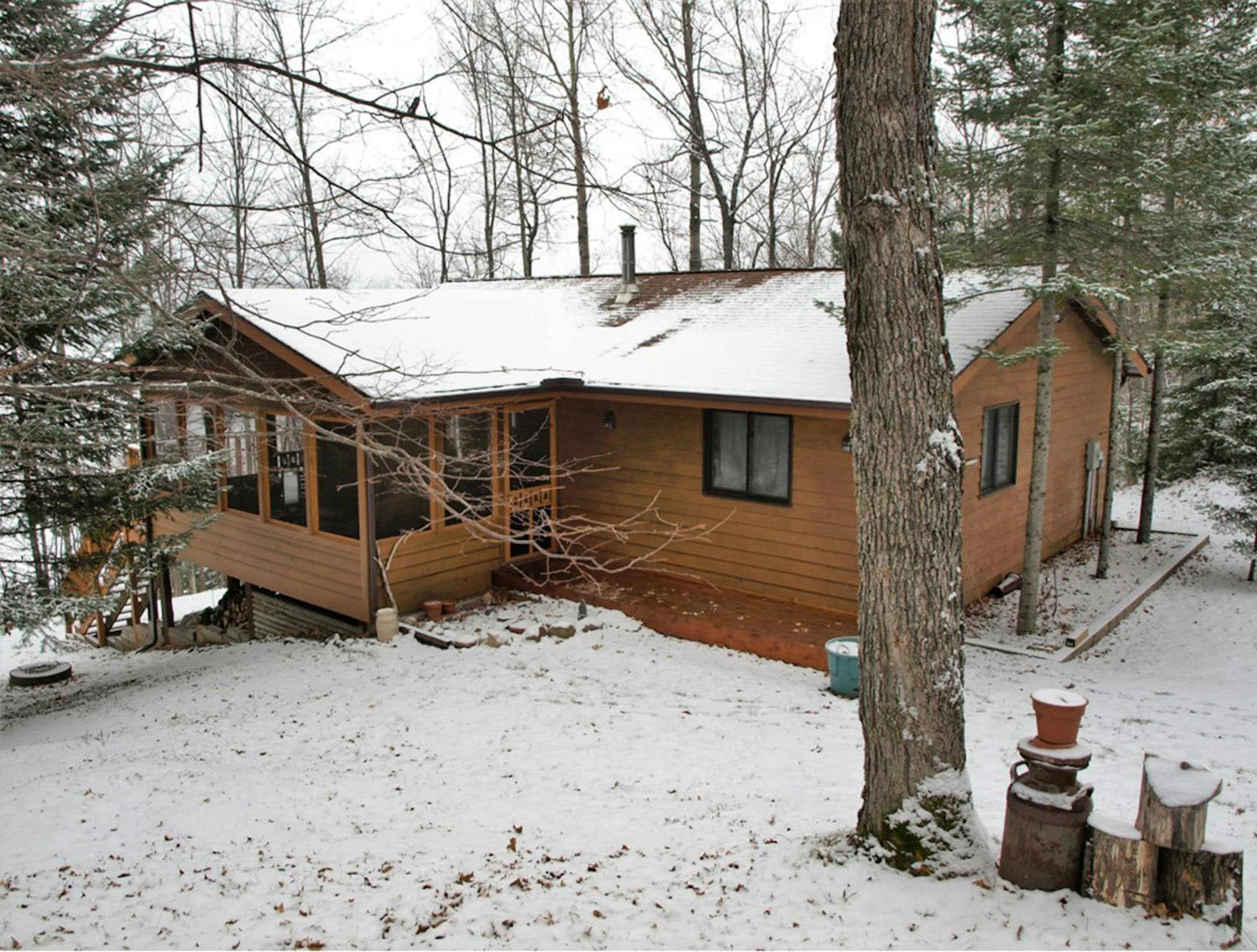 The place in Stone Lake, Wis.