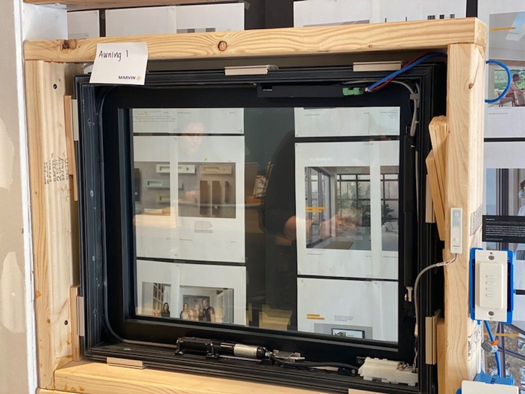 The new Marvin Connected Home portfolio of windows, doors and skylights includes connected home technology for remote operations.