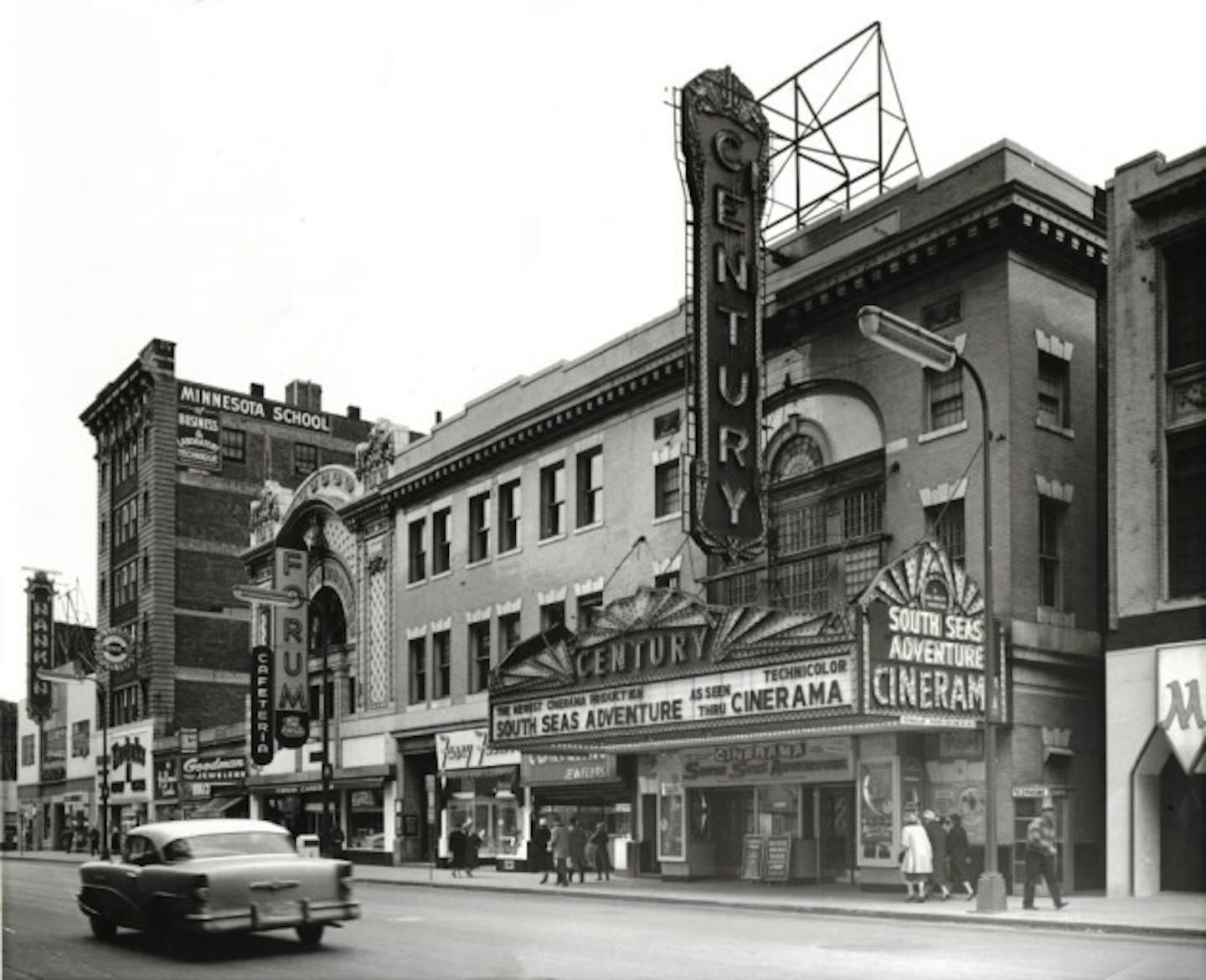 The Century Theatre on 7th St., circa 1950