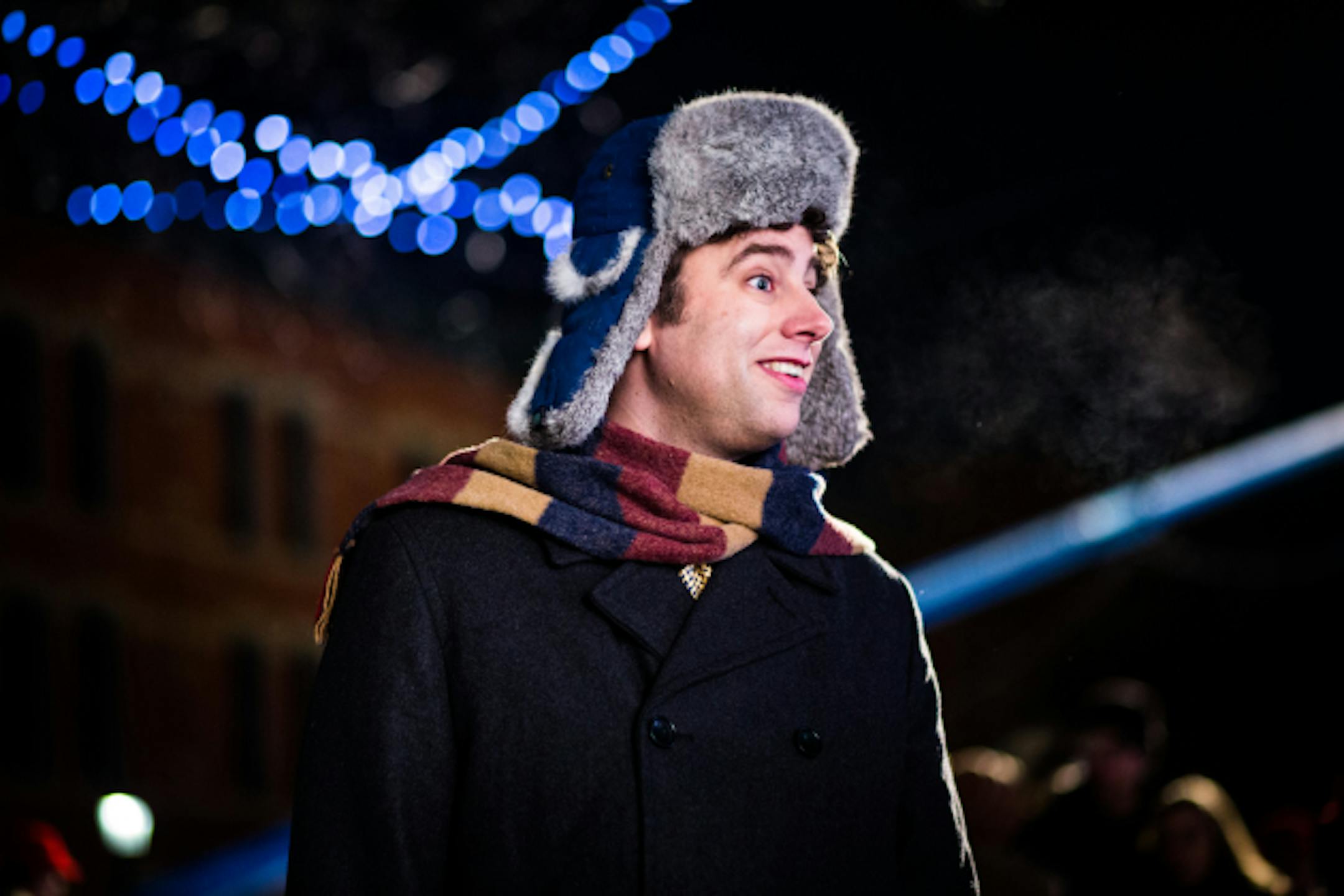 Jay Black in "Love Always, Santa," filmed in Northfield, Minn.