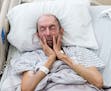 Ron Schwarz, 79, was hospitalized after falling in the shower. Schwarz is a patient in a special ward at the San Francisco General Hospital known as t