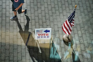 Voters in Minnesota on Election Day