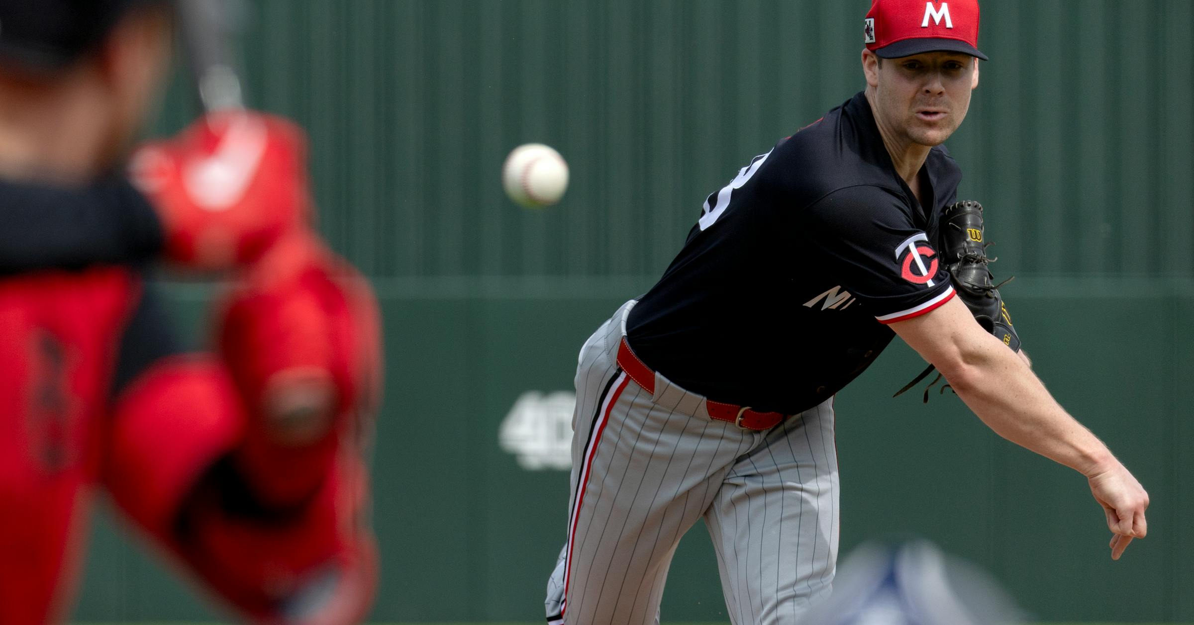 Twins reliever Justin Topa returns to the mound after a shoulder scare