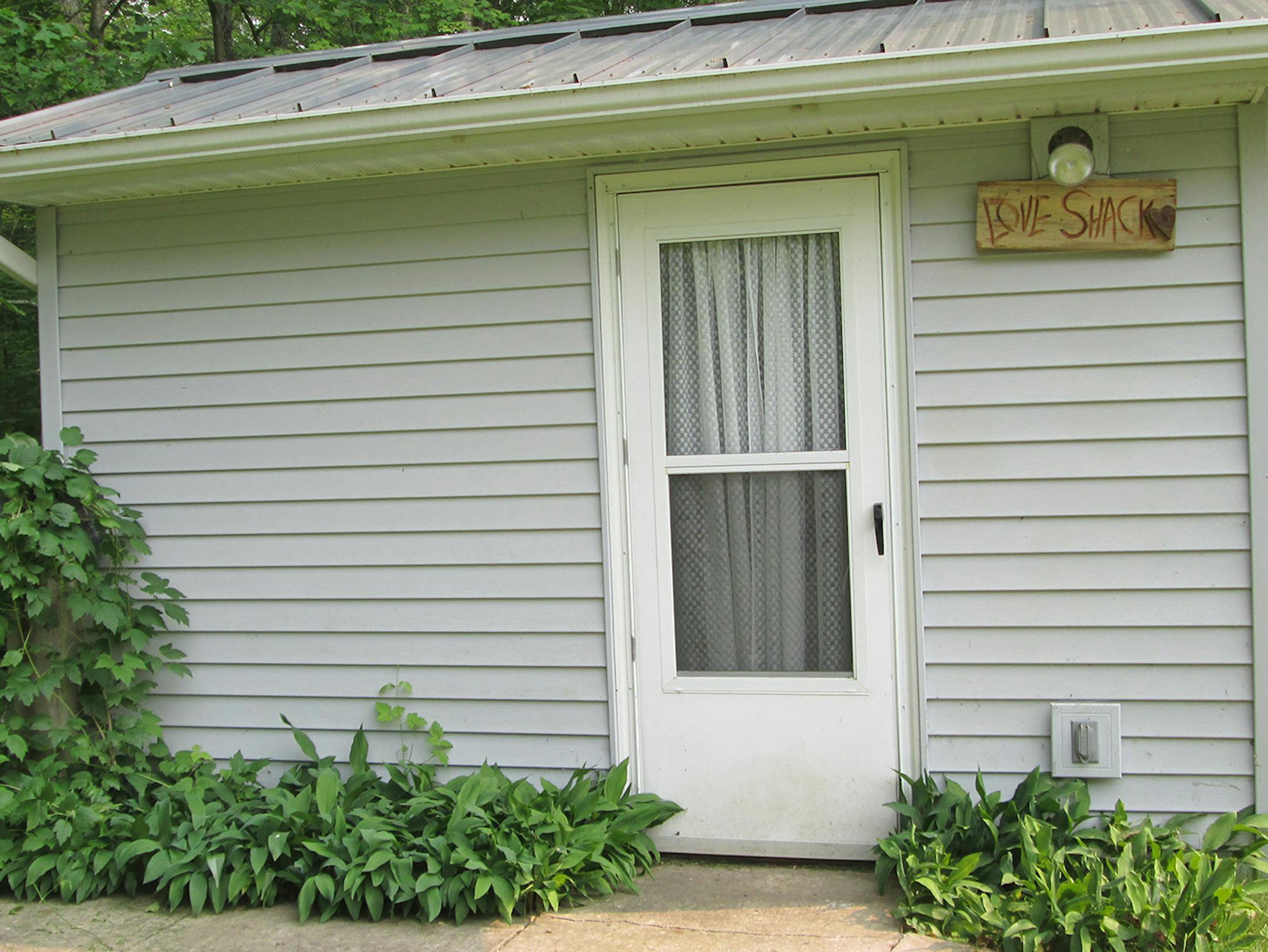 Collins' "Love Shack" was created to accommodate family.