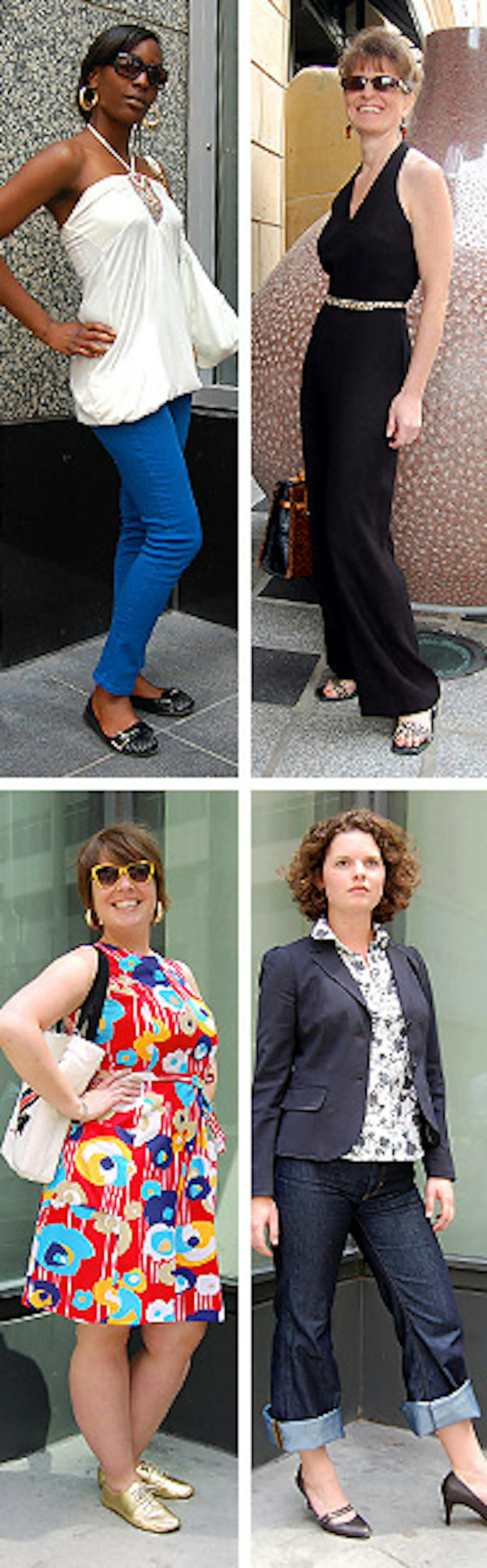 Clockwise from top - Angel Brockington, Melissa Rubel, Suzy Hart, Natalie Bowers