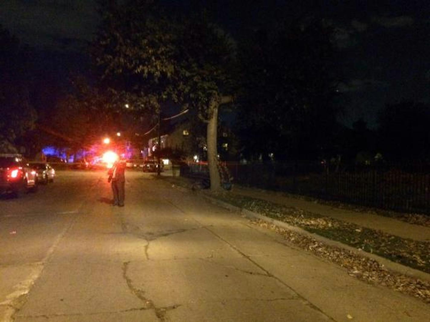 Minneapolis police were investigating a fatal shooting Wednesday night near 30th and Emerson avenues N.