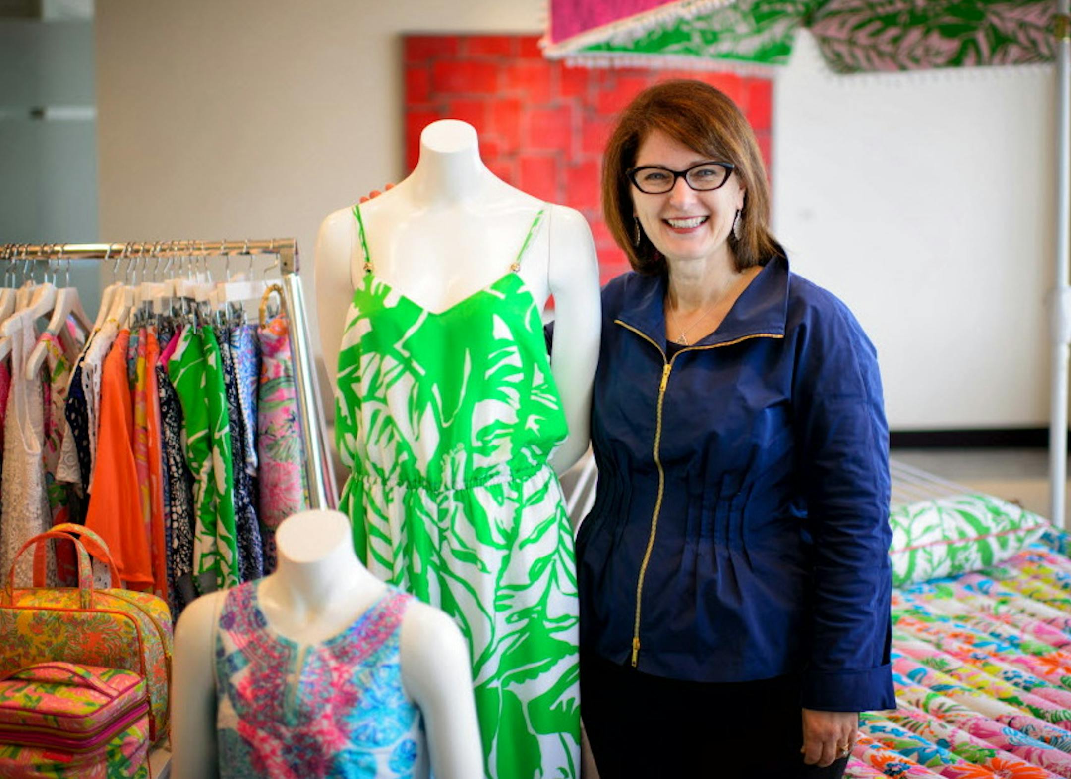 Kathee Tesija, shown with merchandise from a designer promotion earlier this year, is leaving as Target's chief merchandising officer, ending a 29-year career.