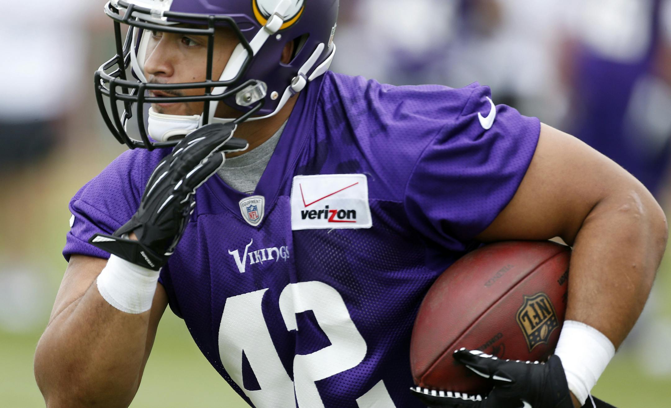 The Vikings' Jerome Felton learned of his three-game suspension for a substance abuse policy violation while he was recovering from an appendectomy.