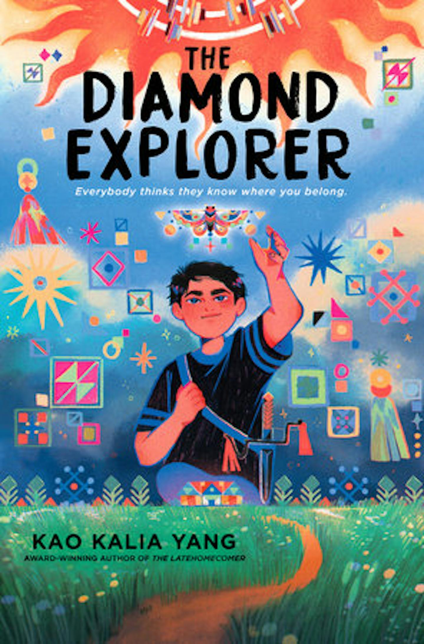 cover of The Diamond Explorer is an illustration of a boy