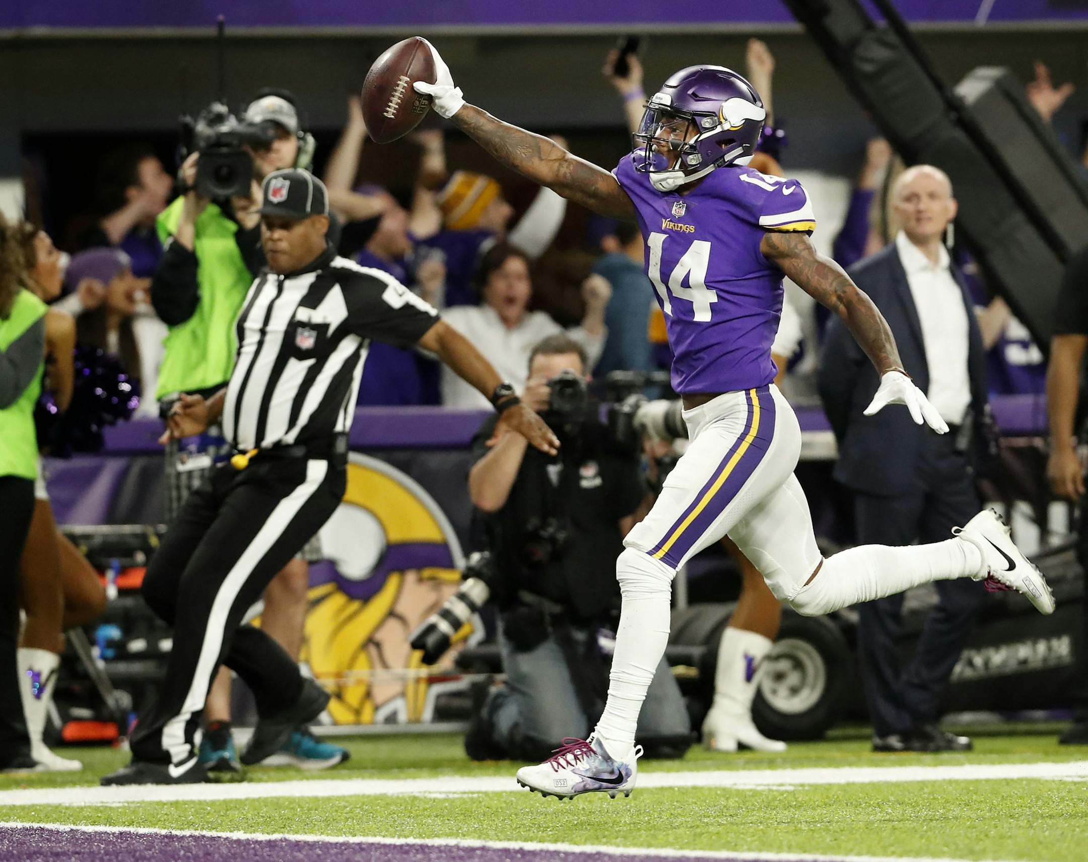Vikings receiver Stefon Diggs