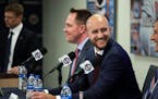New Twins manager Rocco Baldelli was introduced to the media Thursday afternoon at Target Field.