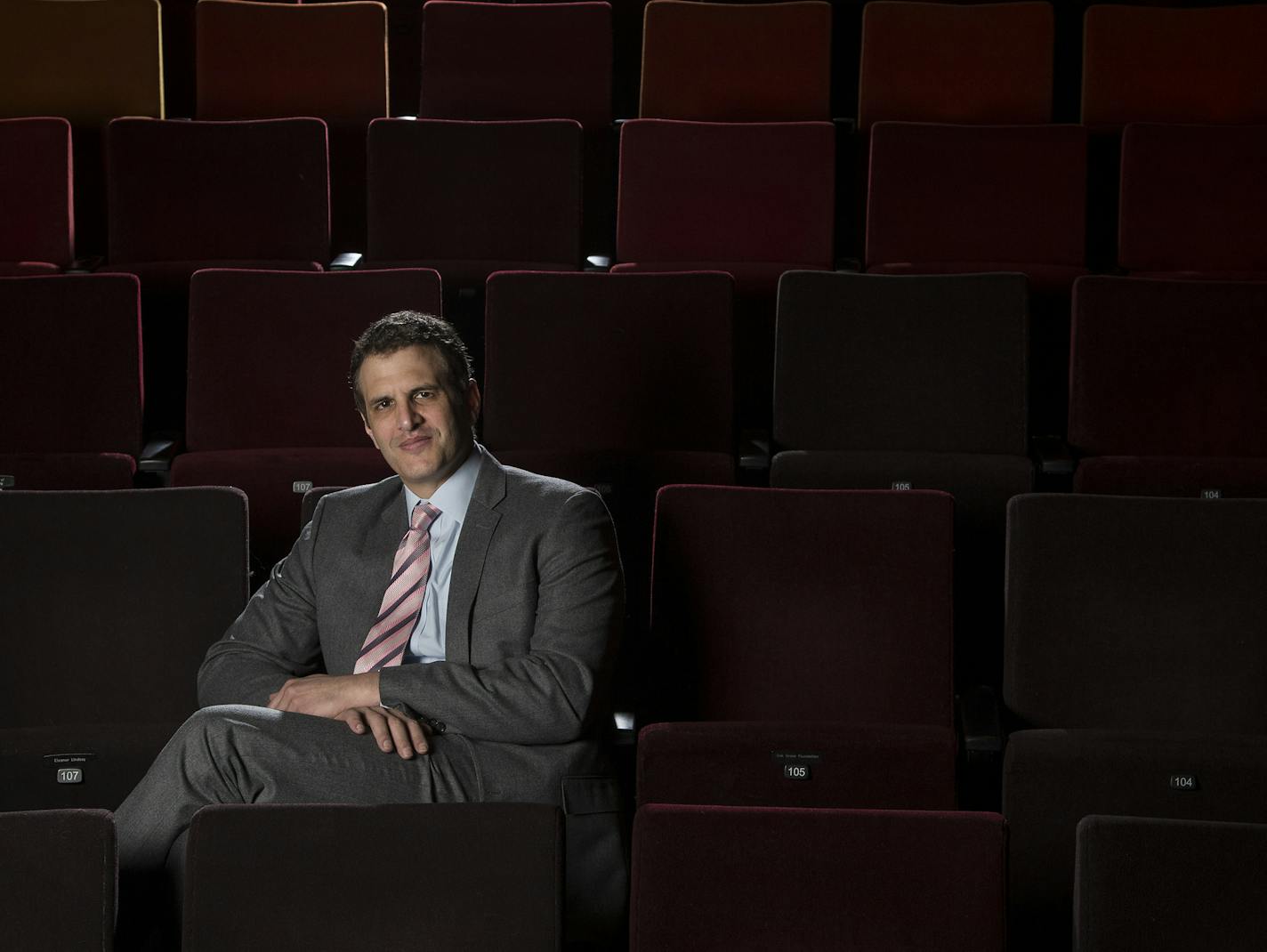 Joseph Haj will succeed Joe Dowling as artistic director of the Guthrie Theater. ] CARLOS GONZALEZ cgonzalez@startribune.com, February 17, 2015, Minneapolis, Minn., Joseph Haj new artistic director of the Guthrie Theater