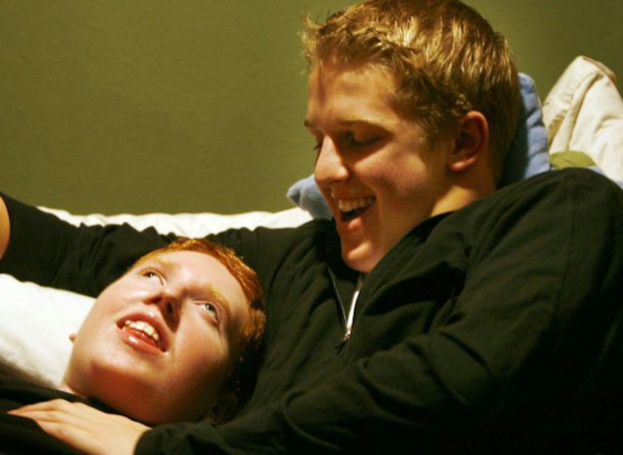 Hockey phenom Hudson Fasching is only 15 years-old but is already creating a stir in hockey circles with a combination of raw skills and size - he's six feet three inches tall. Fasching also has two disabled siblings - brother Cooper, 13, and sister Mallory, 11. Both suffer from a rare mitochondrial disease, along with epilepsy and cerebral palsy that leaves them mostly bed ridden. Hudson is their loving brother, fan and at times caregiver and, should he fulfill his dream of playing in the NHL o