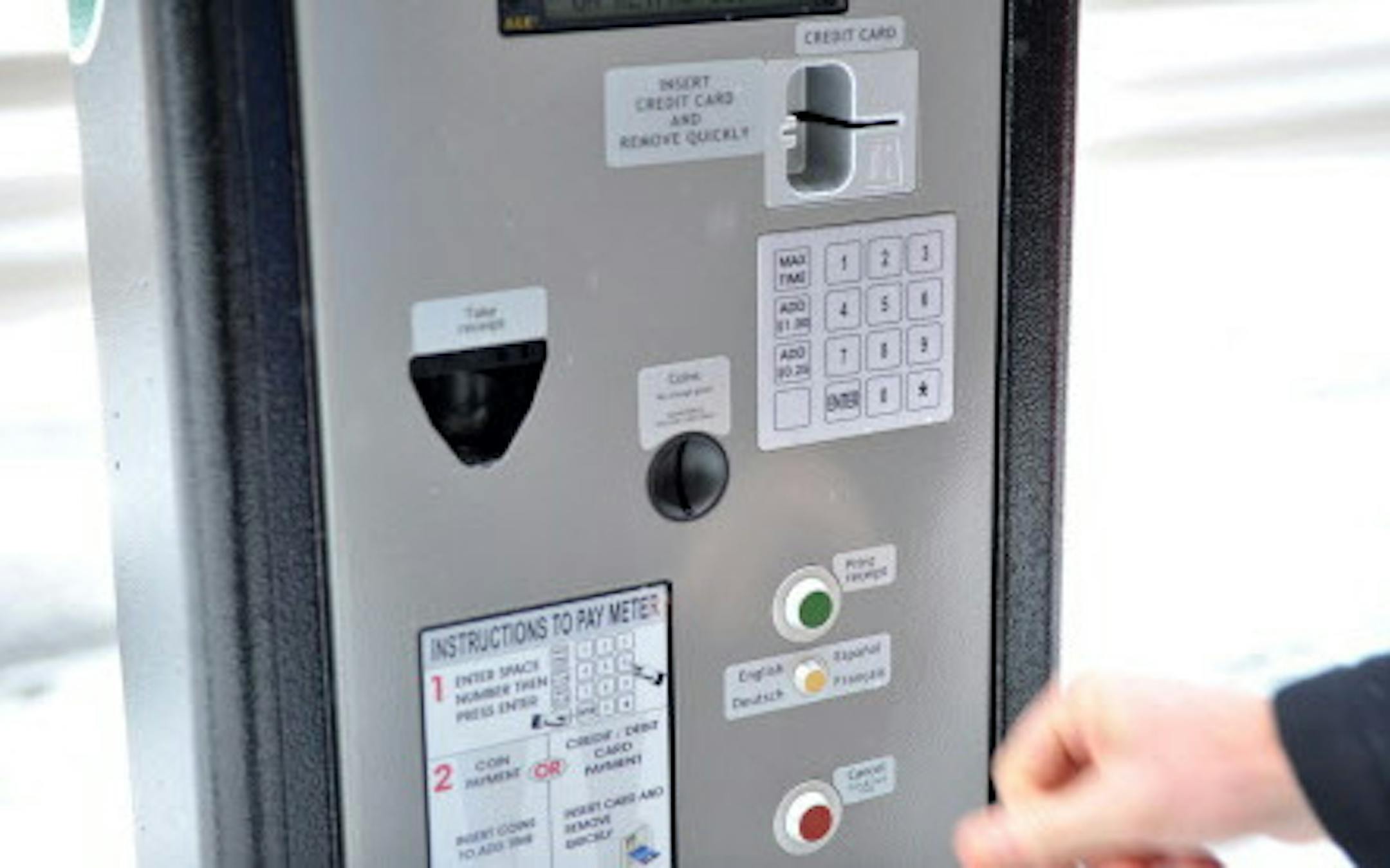 St. Paul’s commercial districts would benefit from meters, the mayor said.