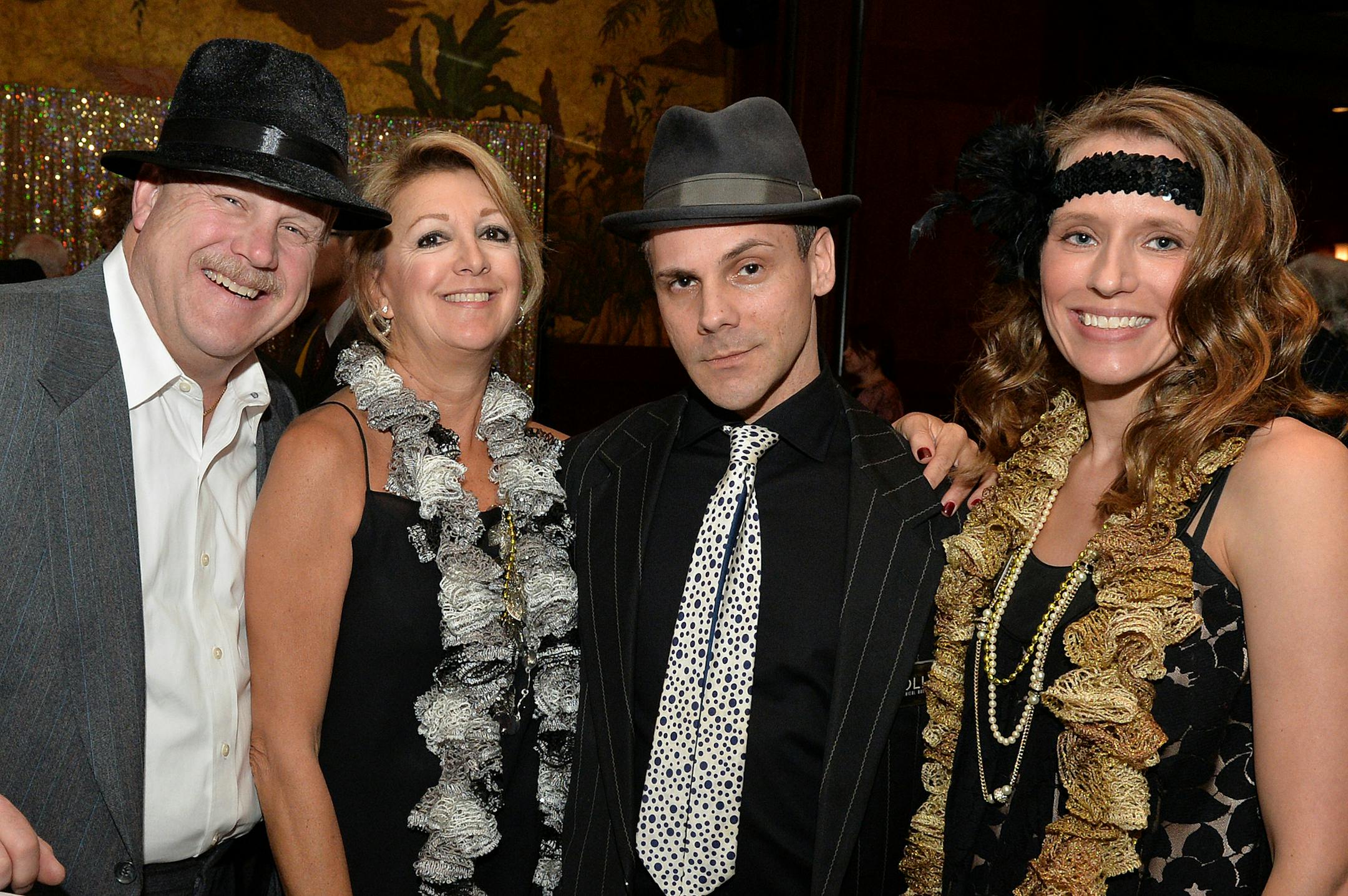 From left, Bill and Sue Davis, Michael Gittelson and Katie Carls. ] (SPECIAL TO THE STAR TRIBUNE/BRE McGEE) **Bill Davis (left), Sue Davis (center left), Muchael Gittelson (center right), Katie Carls (right)
